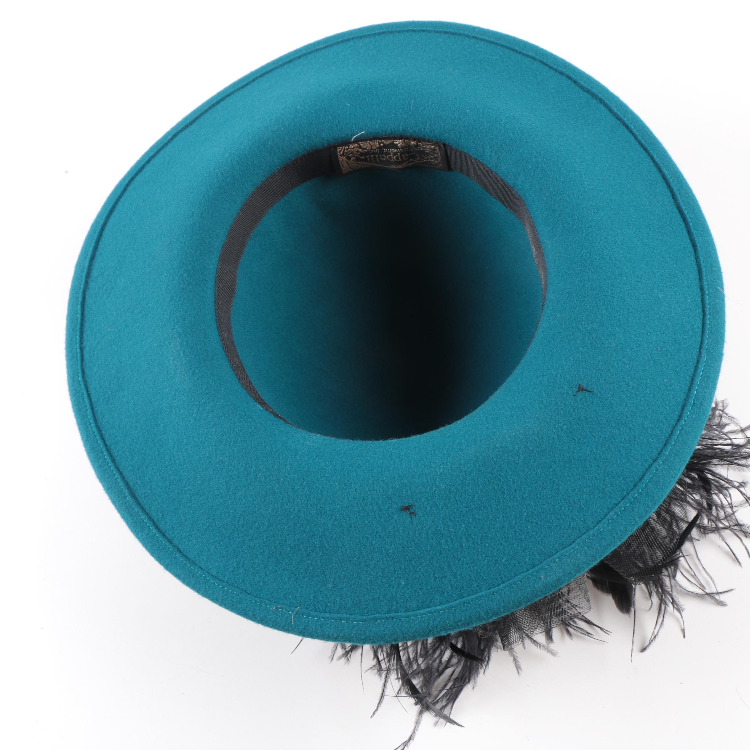 Cappelli and Harriet Rosebud Hats