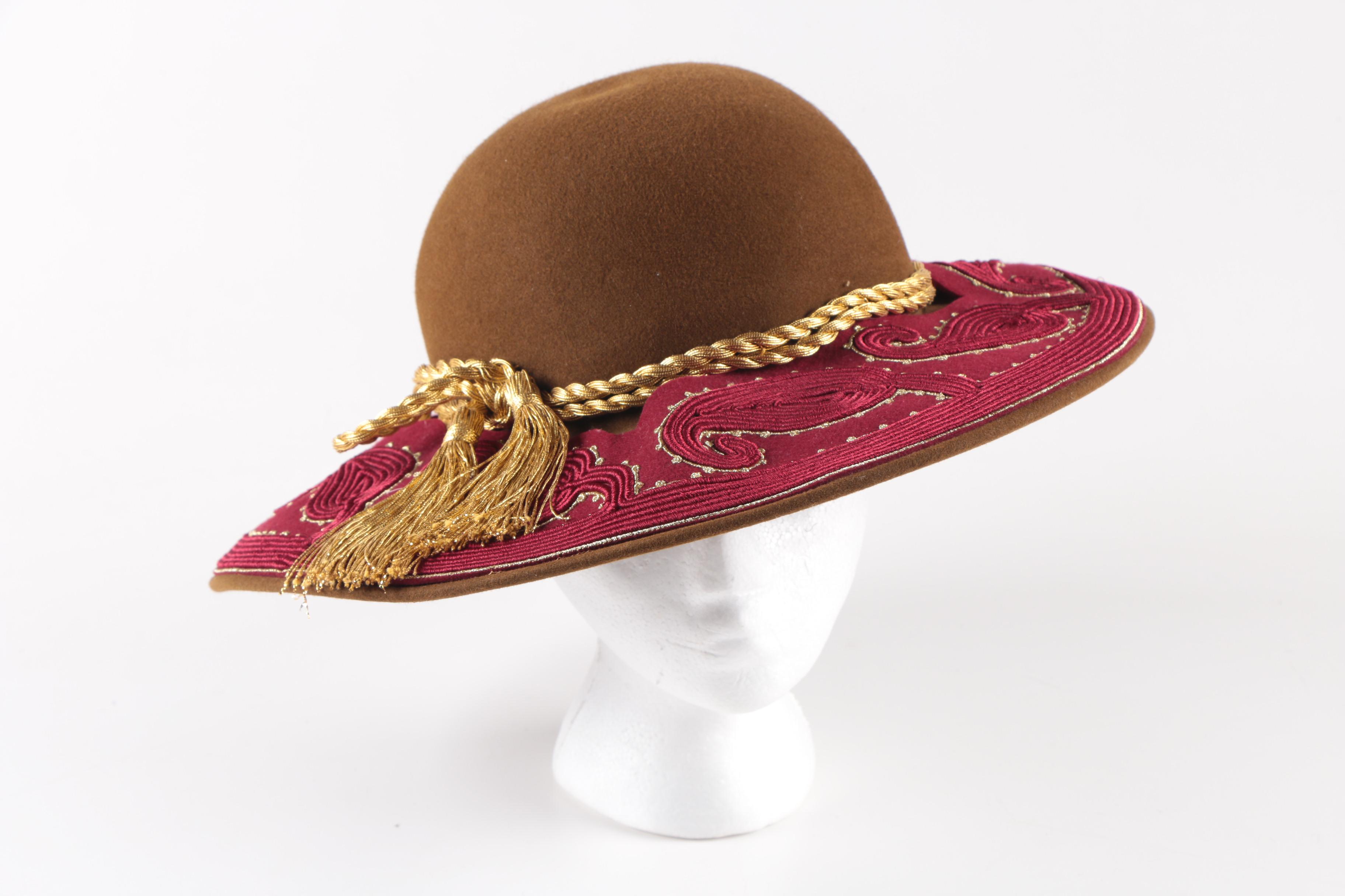 Wool Felt Hats Including B Michael New York