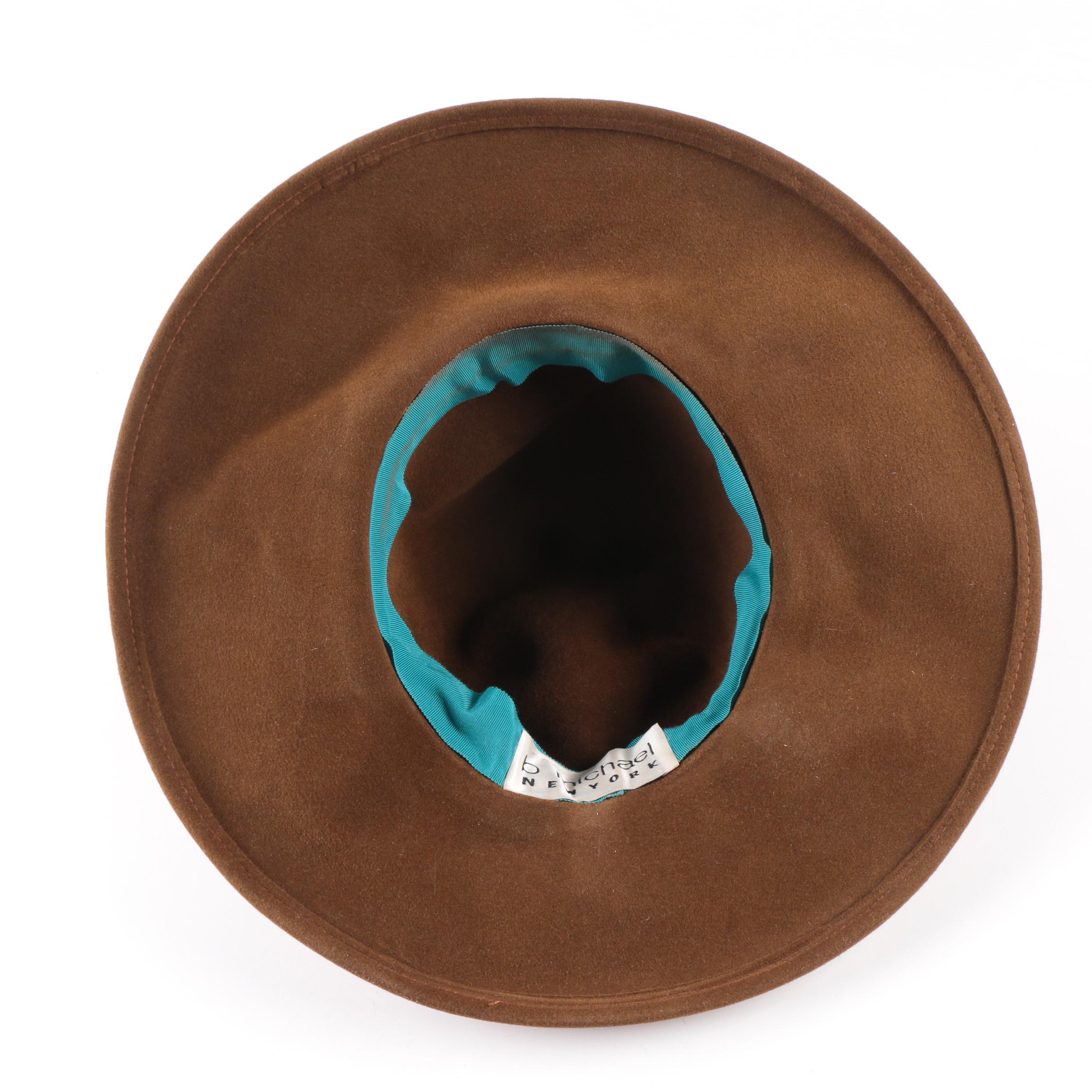 Wool Felt Hats Including B Michael New York