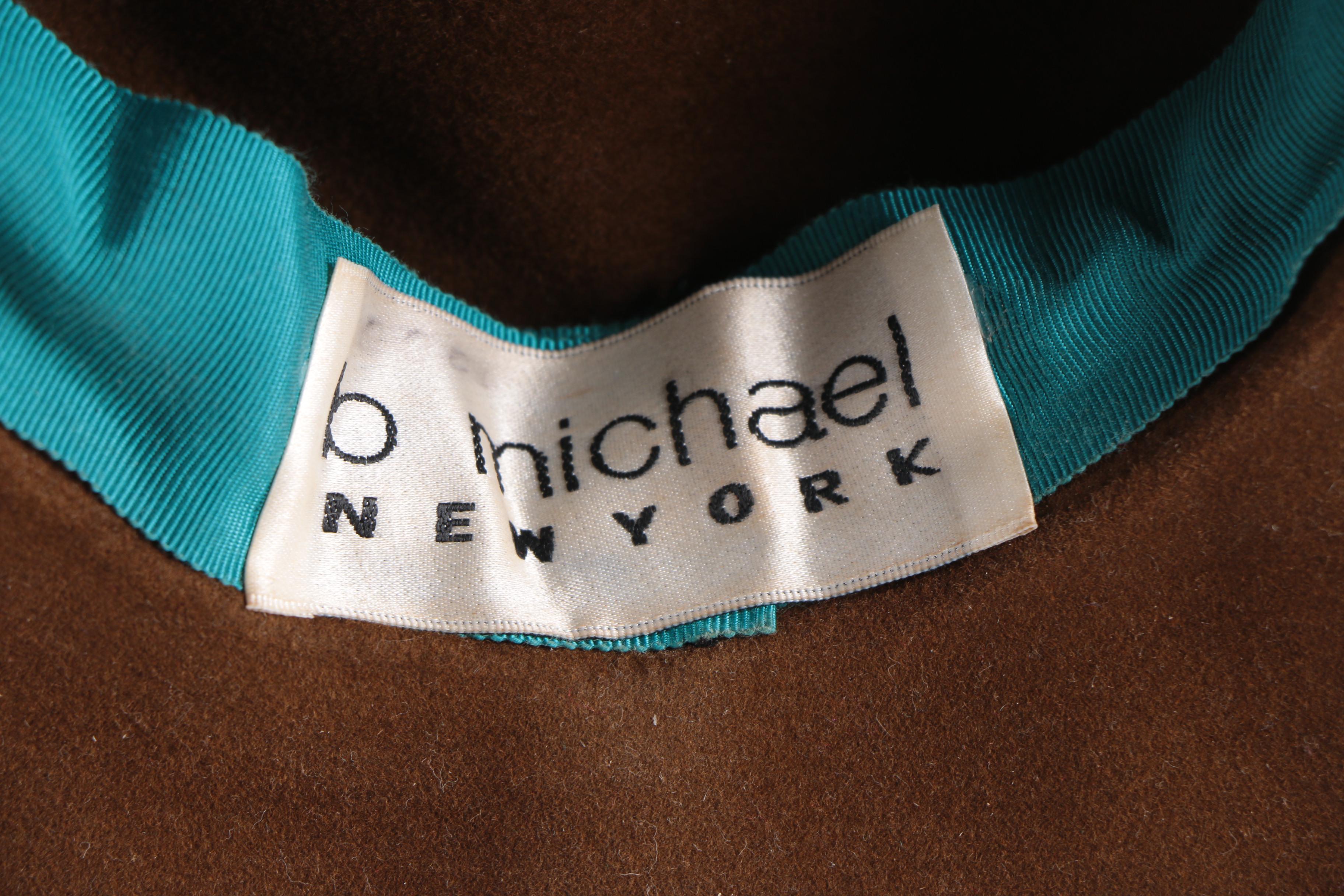 Wool Felt Hats Including B Michael New York