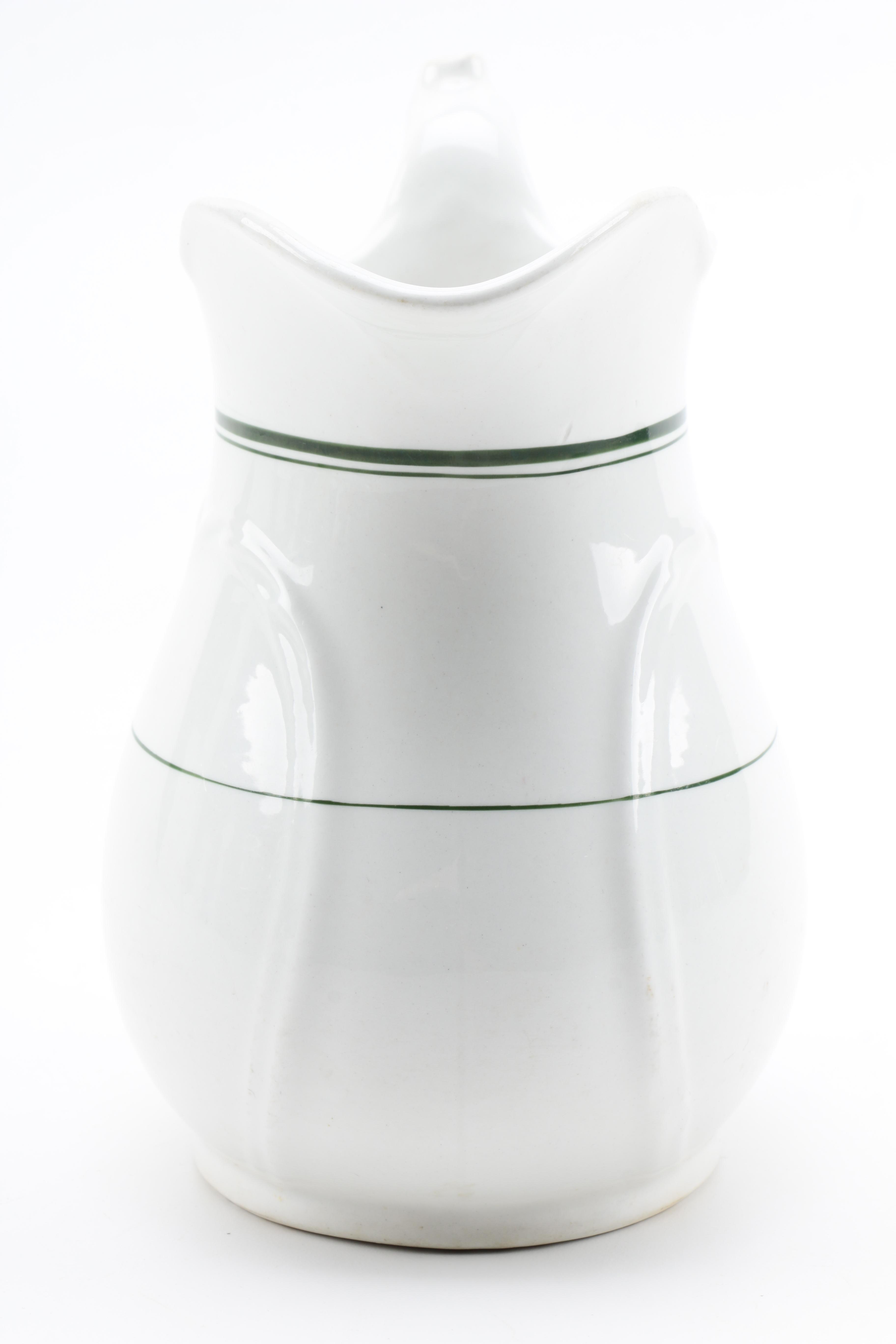 Assorted Glass and Antique Ceramic Pitchers