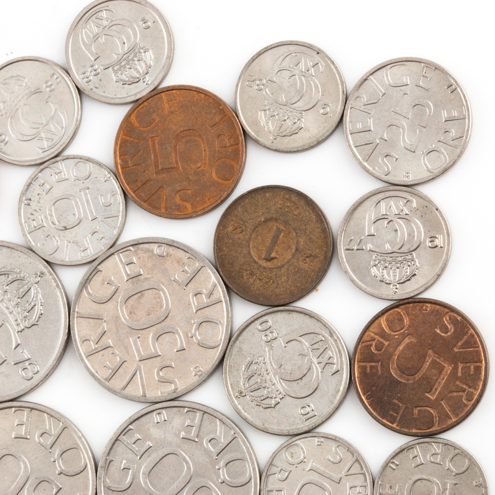 Group of Thirty-Six Coins from Sweden