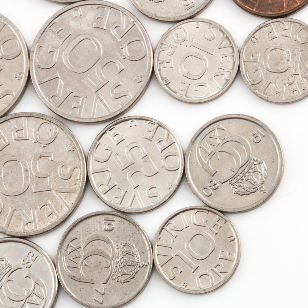 Group of Thirty-Six Coins from Sweden