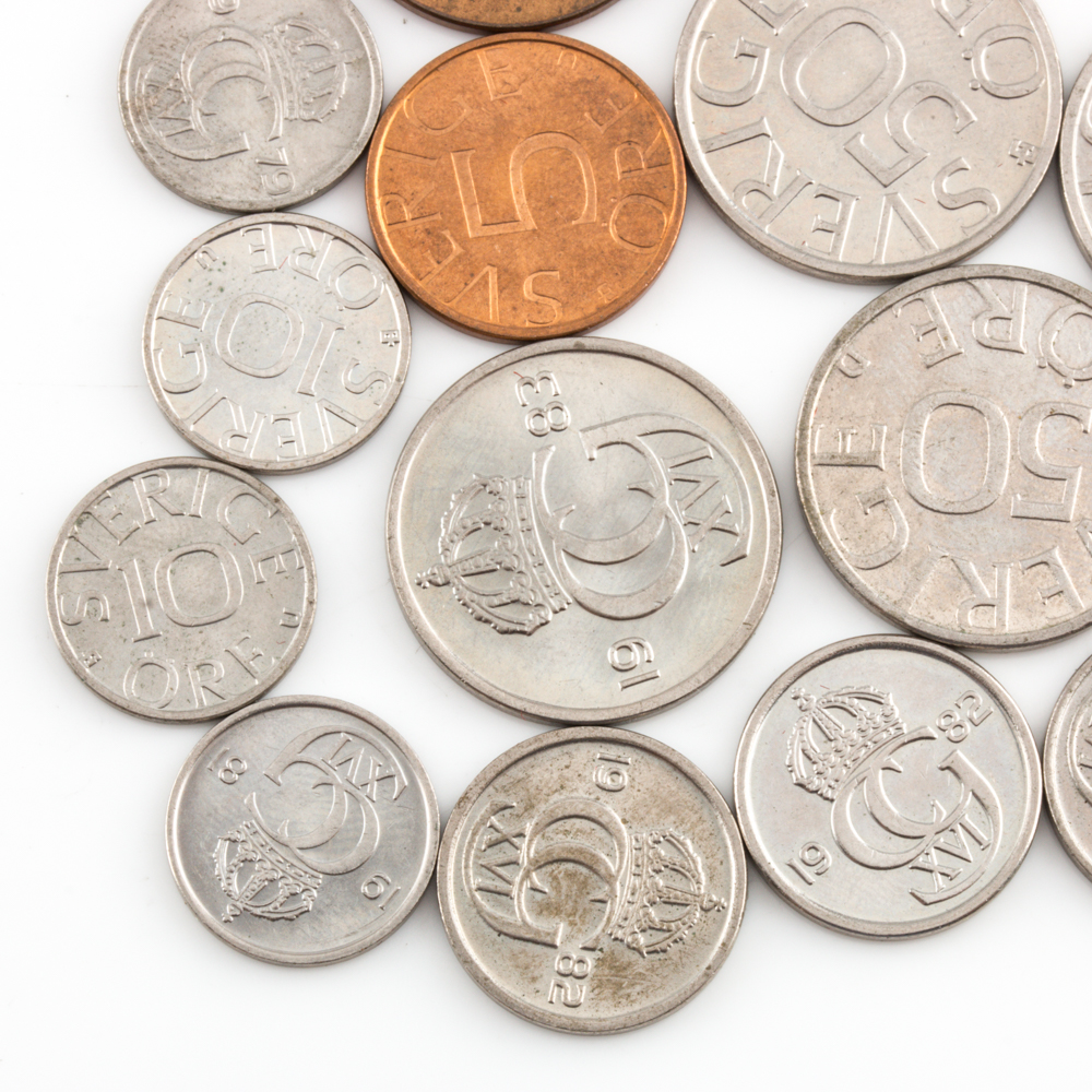 Group of Thirty-Six Coins from Sweden