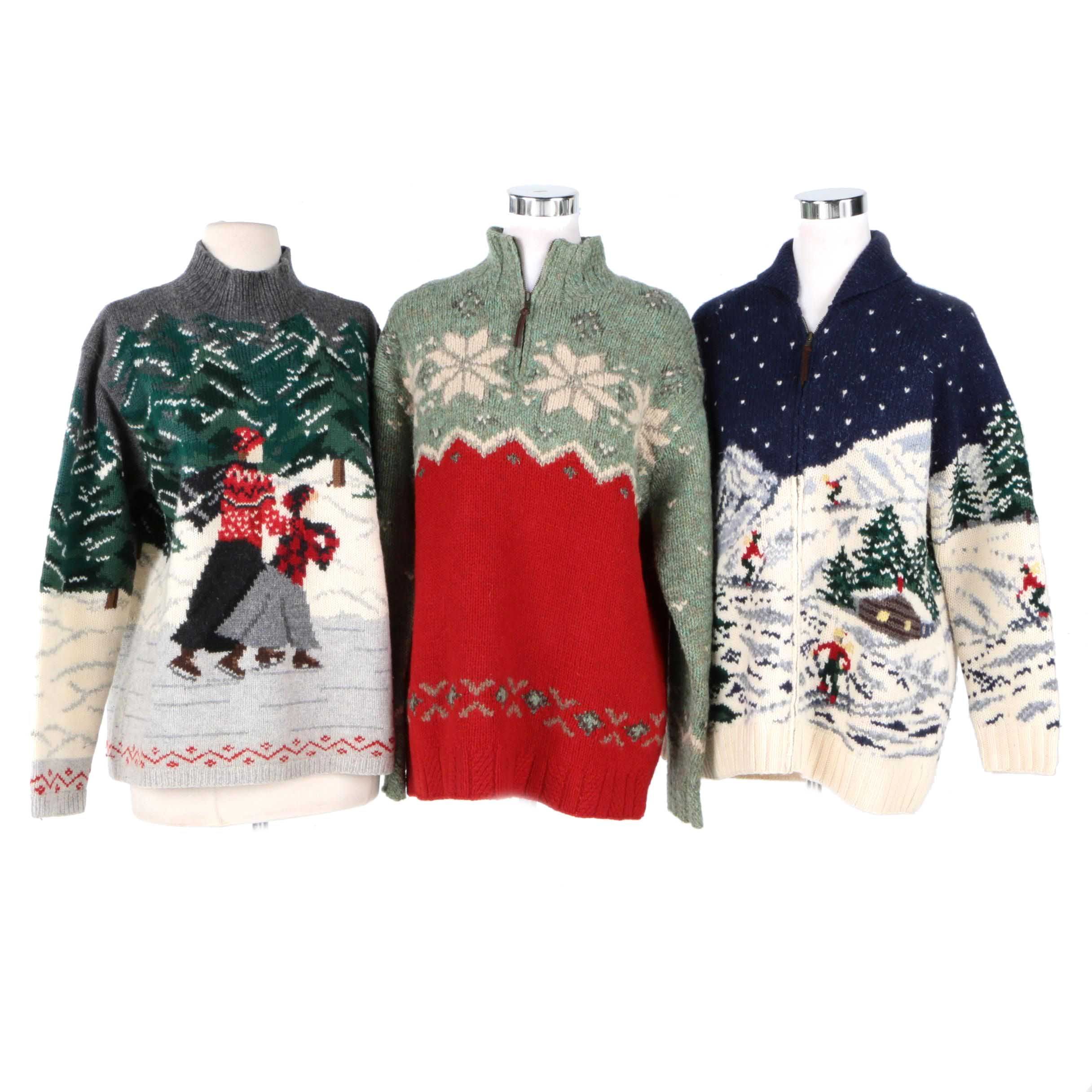 Lauren By Ralph Lauren Wool Sweaters