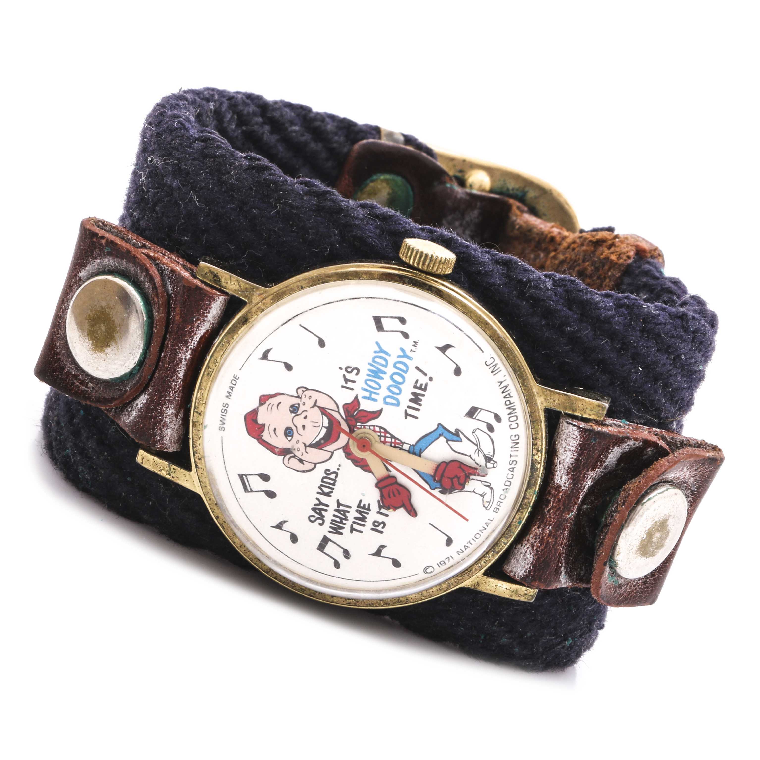 Richard Nixon and Howdy Doody Character Watches