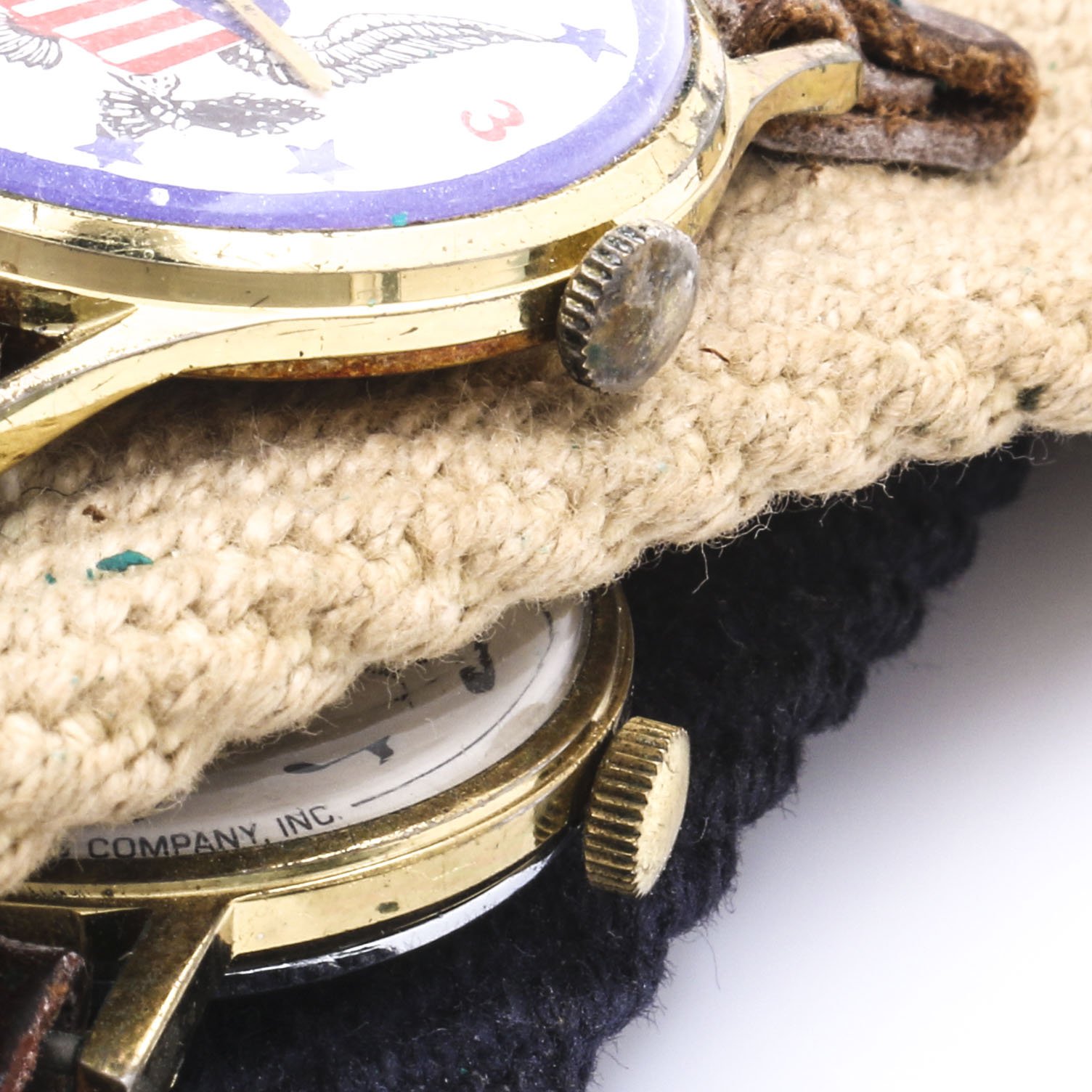 Richard Nixon and Howdy Doody Character Watches