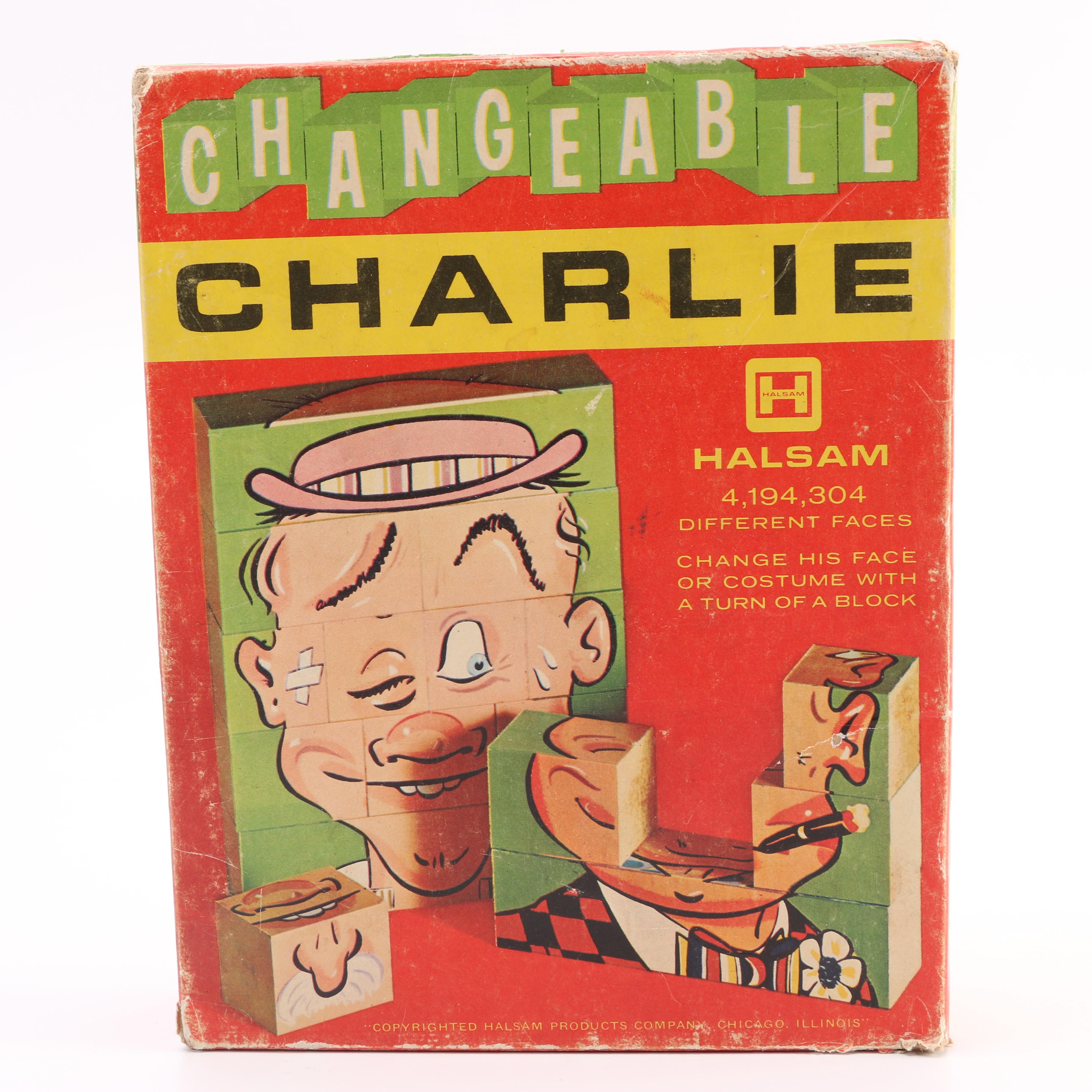 Vintage "Changeable Charlie" and "Cootie" Games