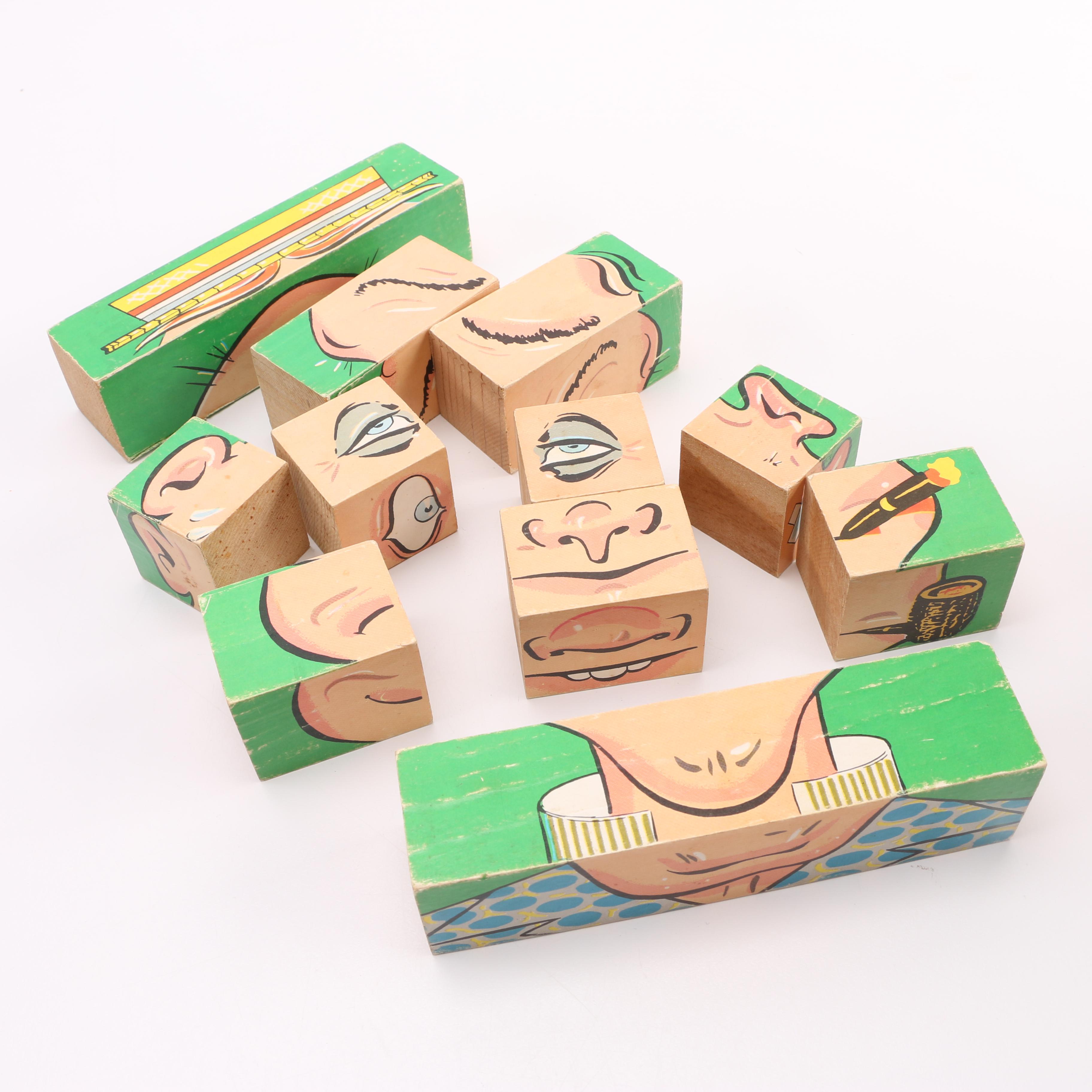 Vintage "Changeable Charlie" and "Cootie" Games