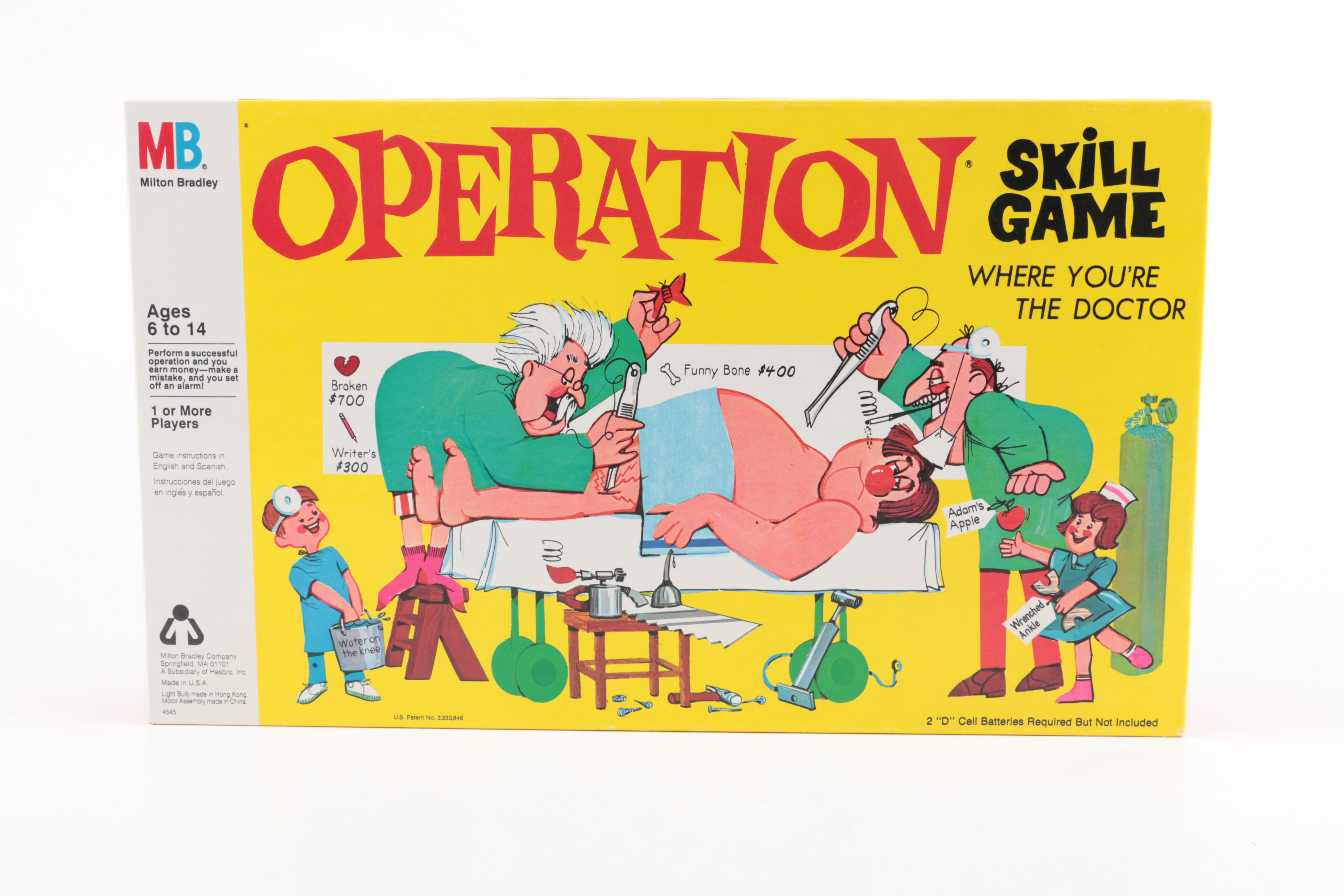 Lite-Brite and Operation Game