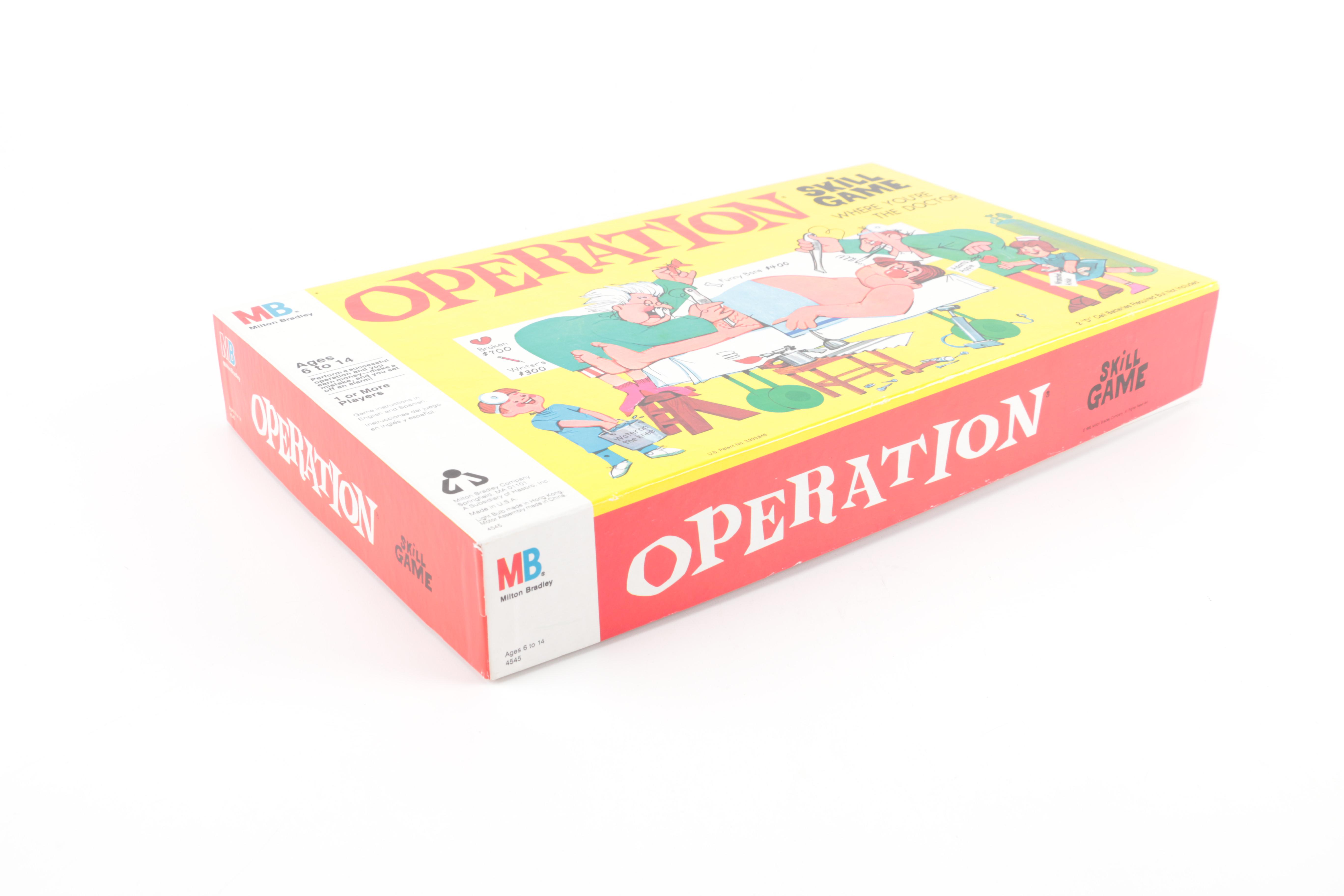 Lite-Brite and Operation Game