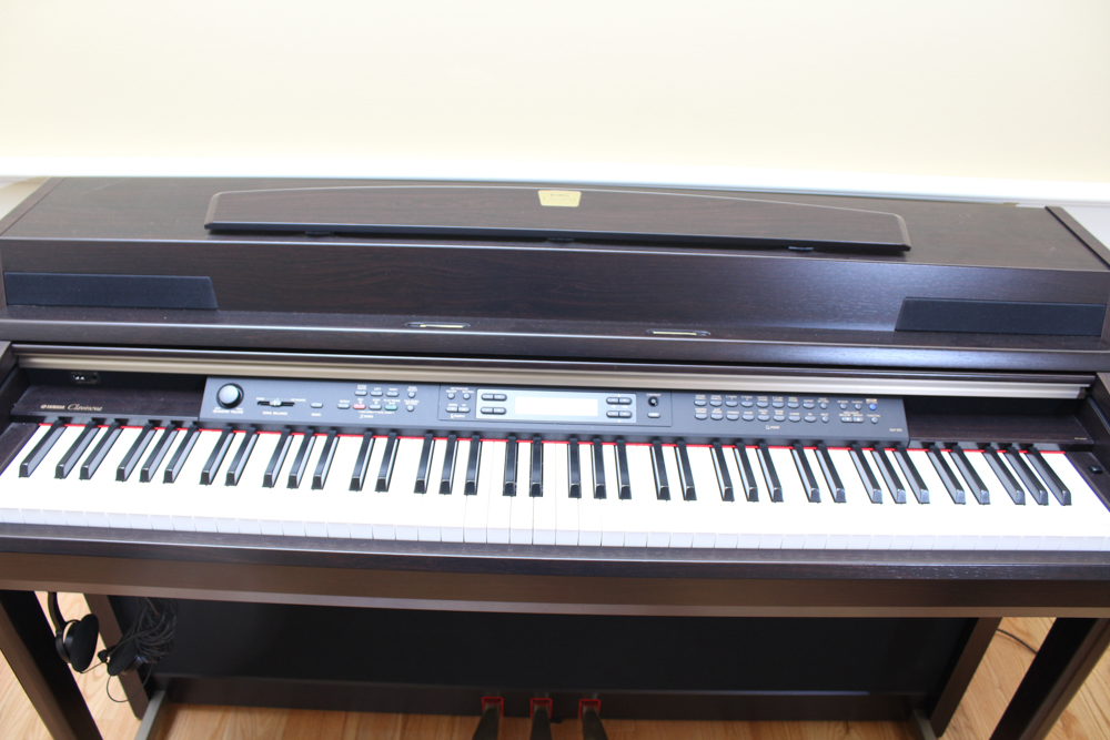 Yamaha Clavinova Digital Console Piano and Bench