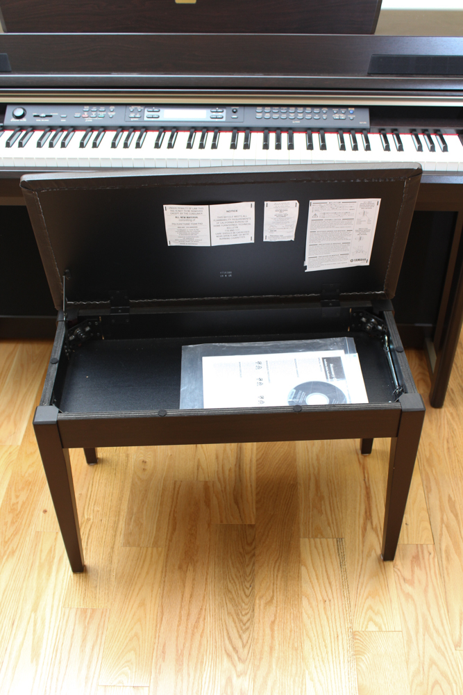 Yamaha Clavinova Digital Console Piano and Bench