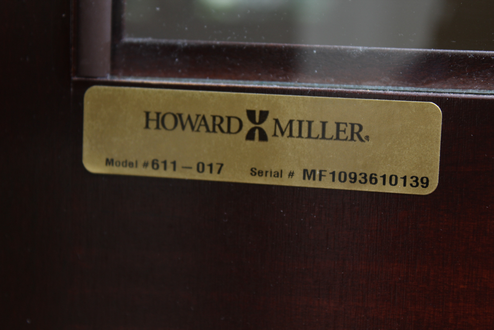 Cherry "Langston" Grandfather Clock by Howard Miller