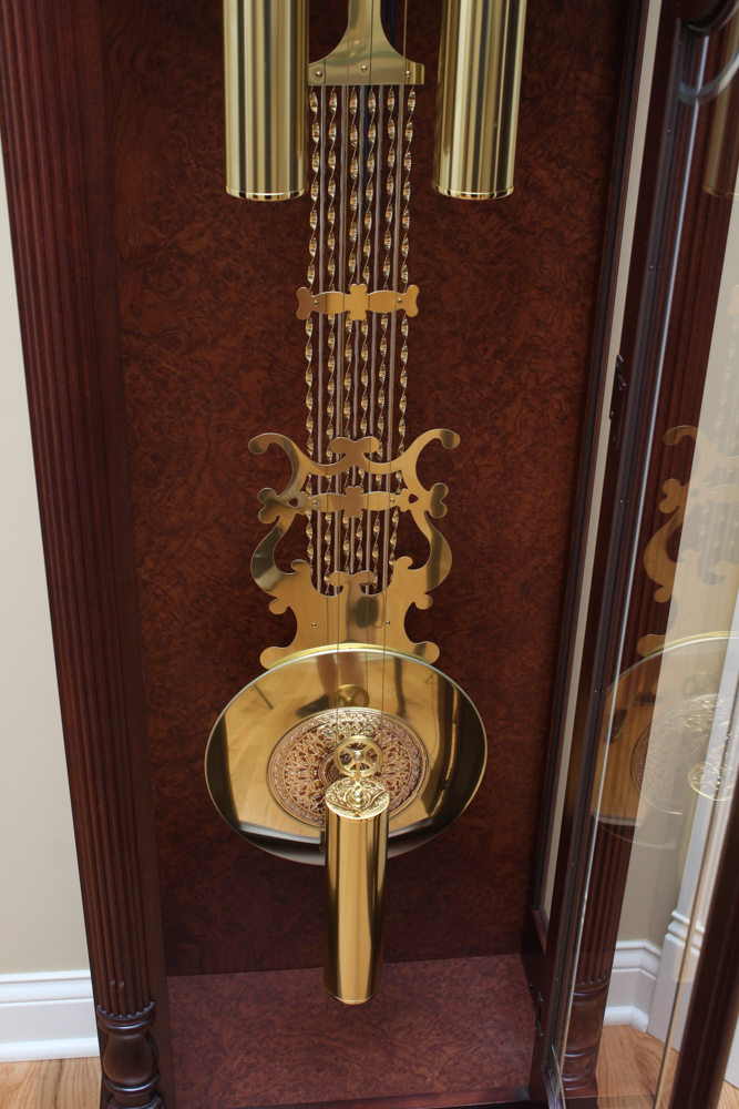 Cherry "Langston" Grandfather Clock by Howard Miller