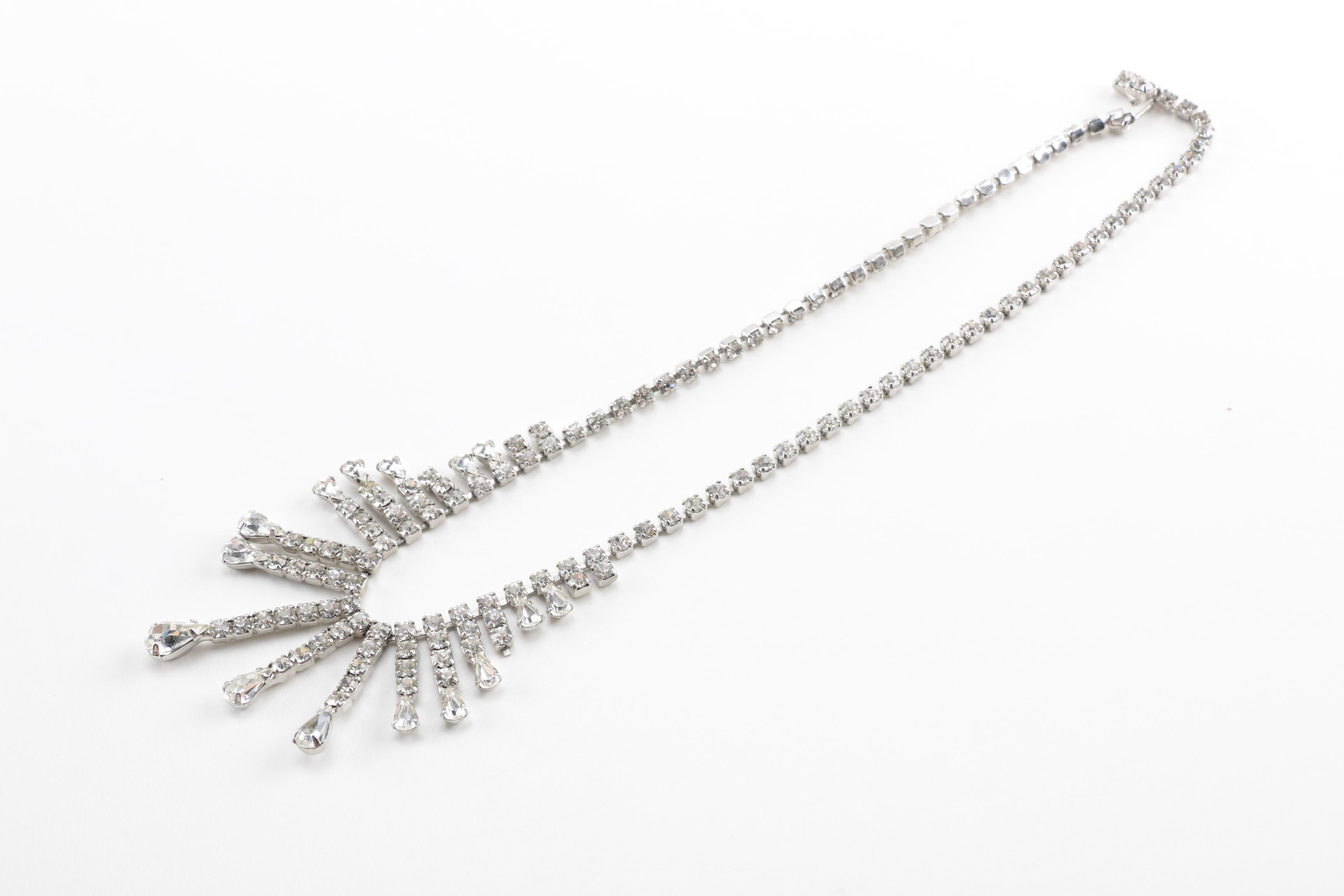 Assorted Costume Jewelry Including a Micro Mosaic Brooch