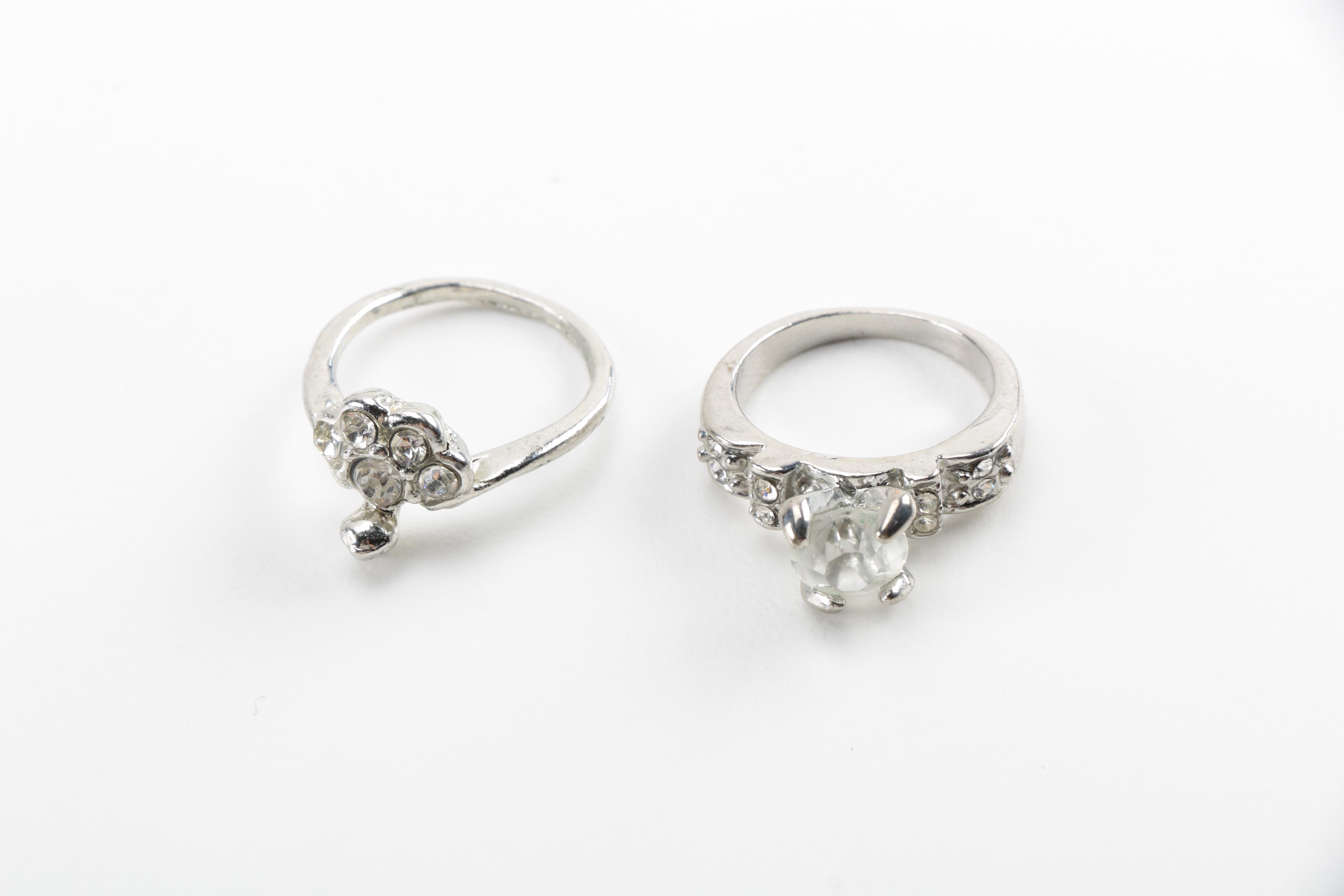 Assorted Costume Jewelry Including a Micro Mosaic Brooch