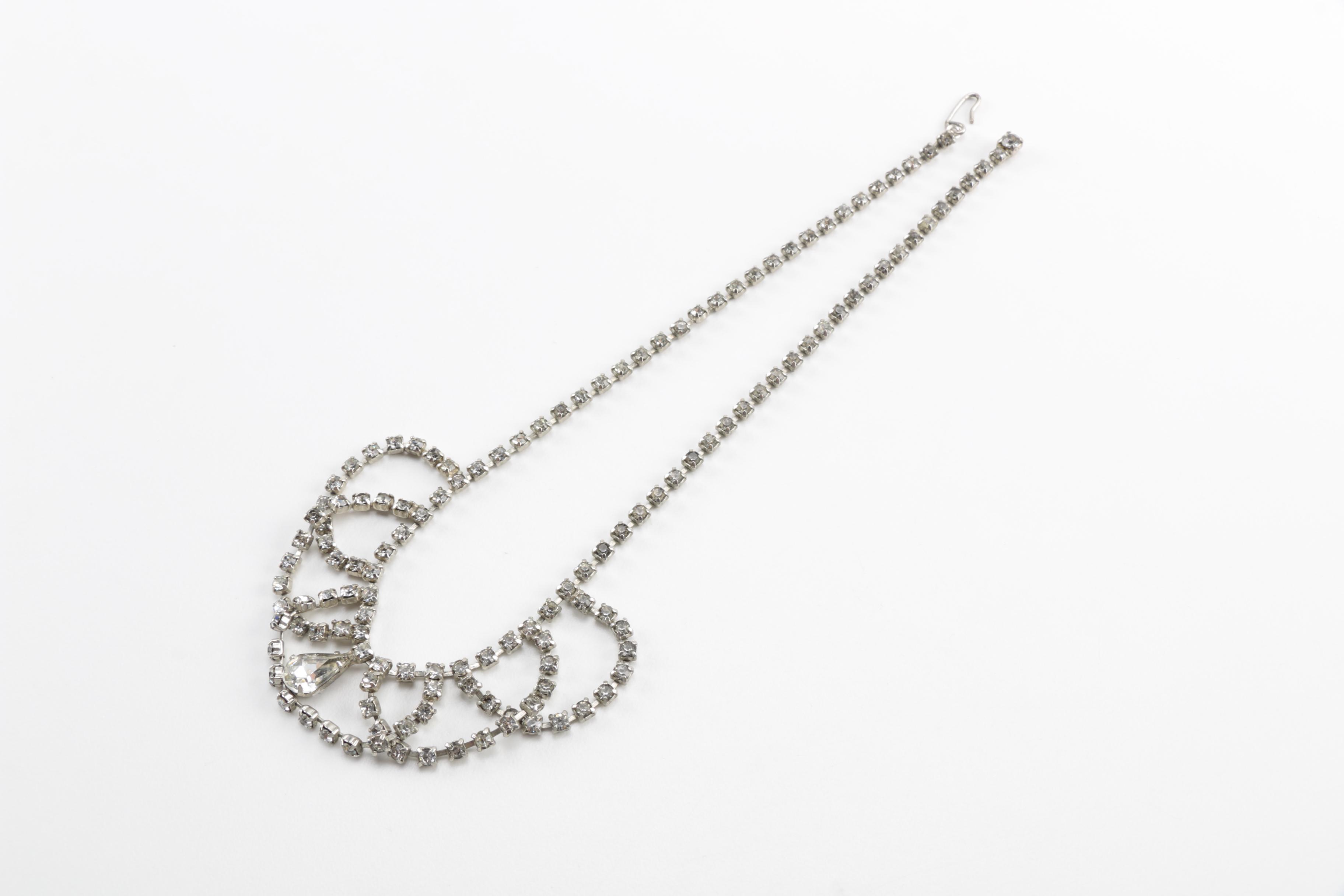 Assorted Costume Jewelry Including a Micro Mosaic Brooch