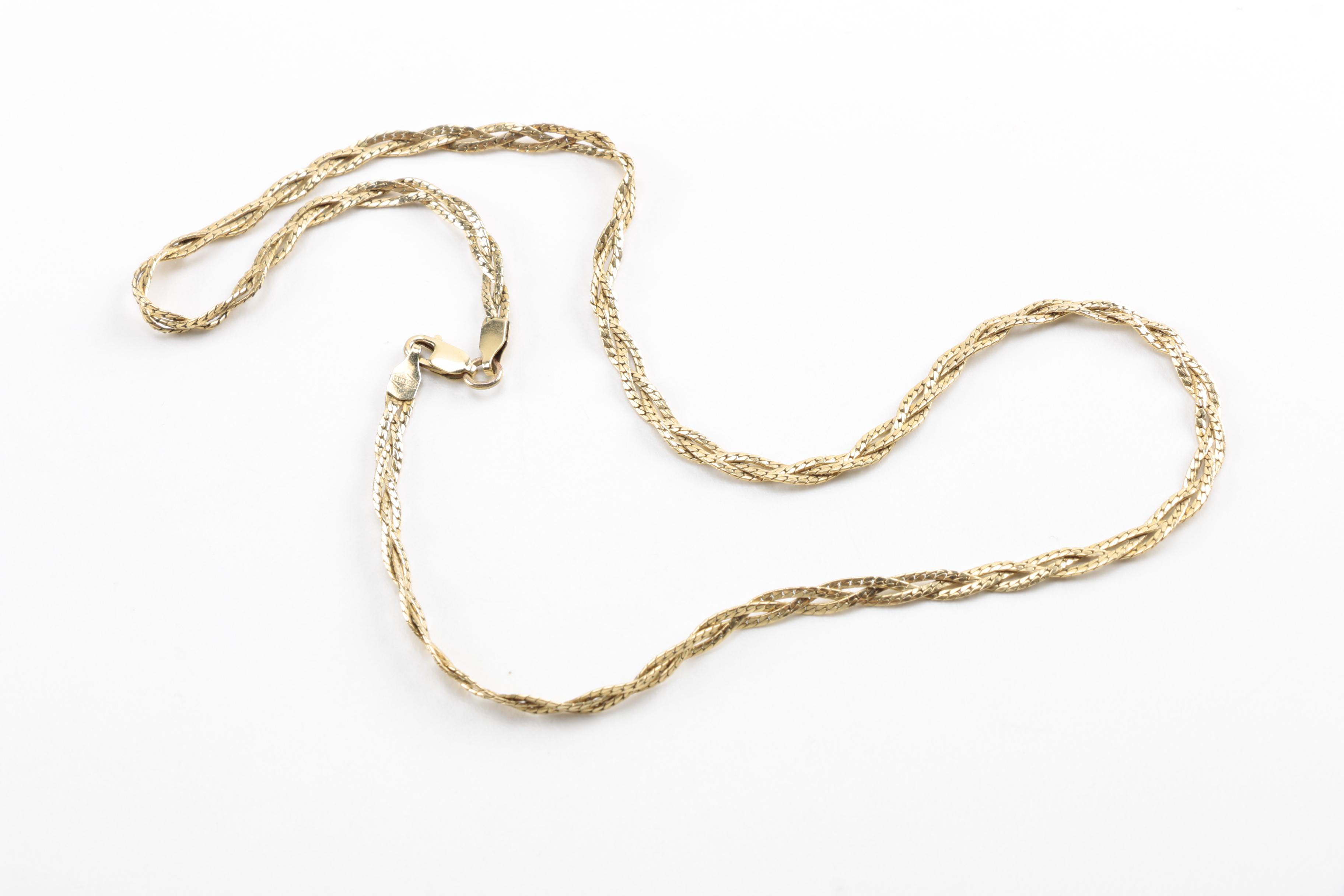 Assorted Costume Jewelry Including a Micro Mosaic Brooch