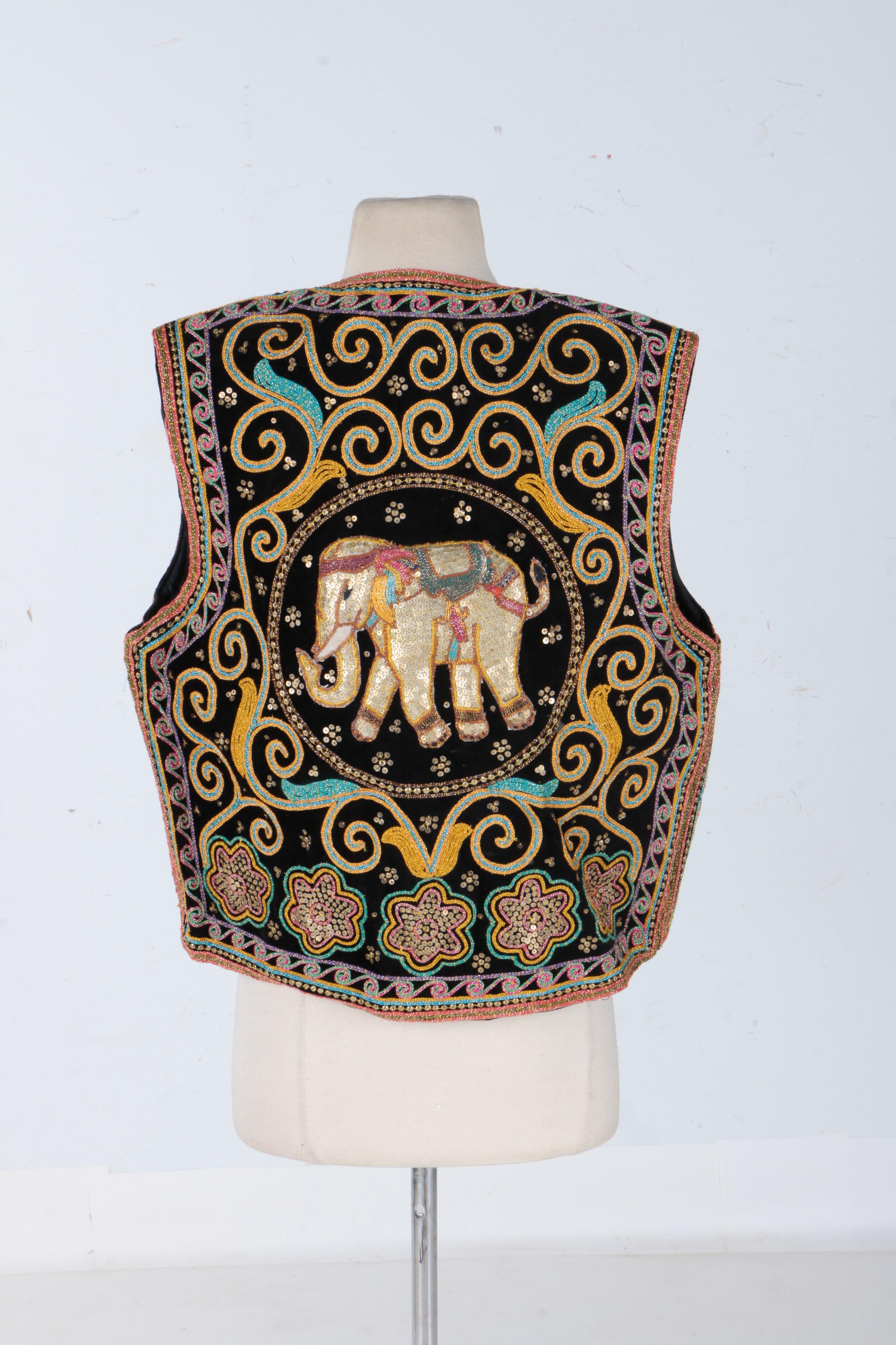 Carol Horn Workshop Sequin Embroidered Vests