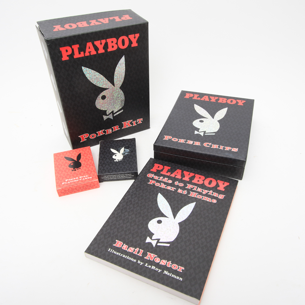 "Playboy" Poker Kit By Leroy Neiman