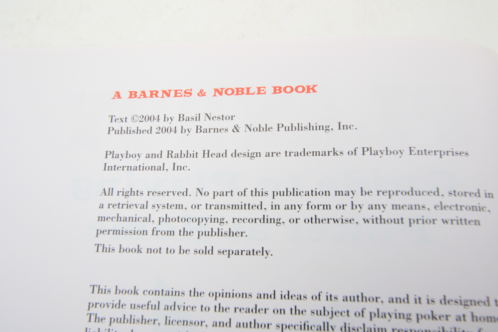 "Playboy" Poker Kit By Leroy Neiman