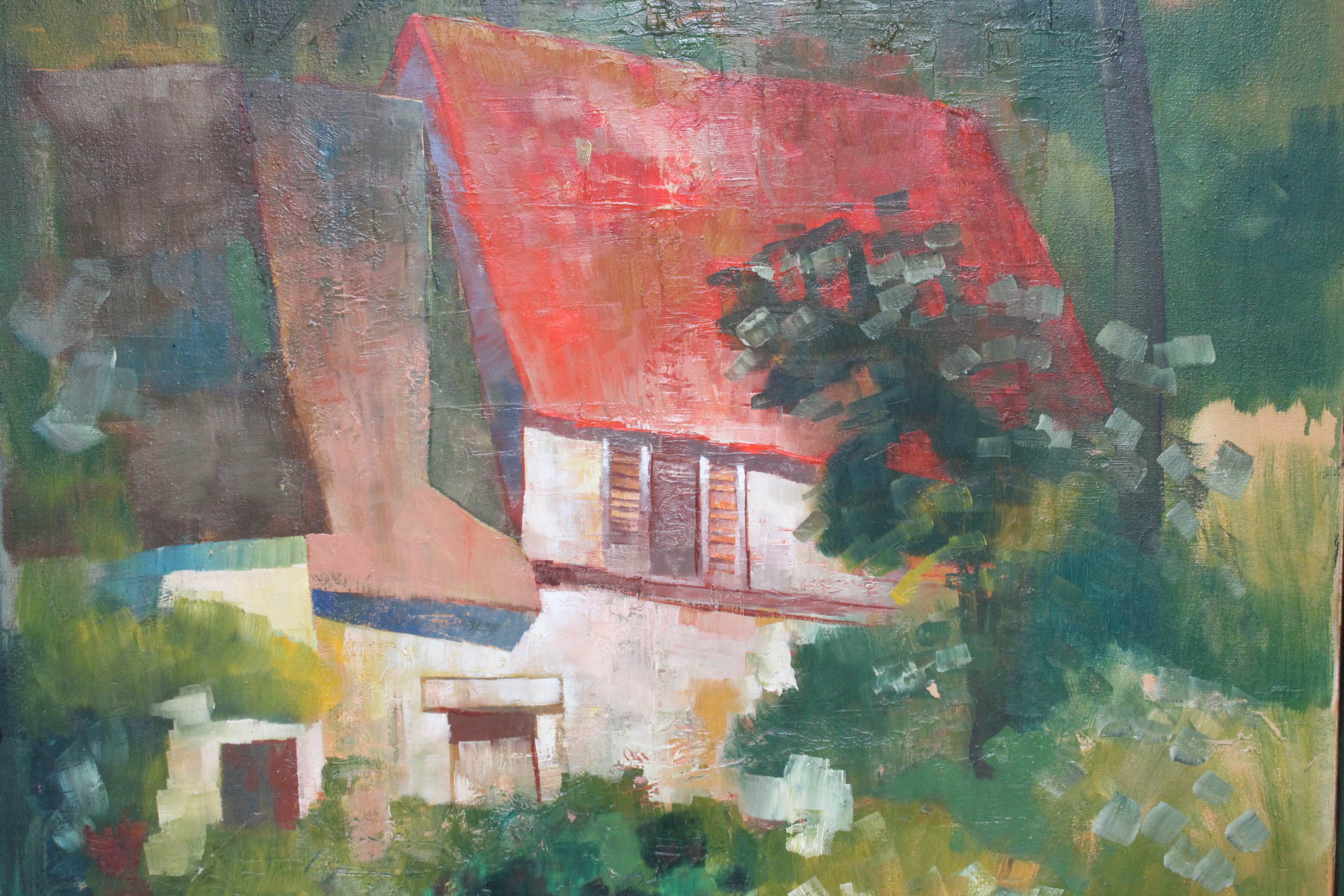 Original John Randolph Oil on Canvas Painting