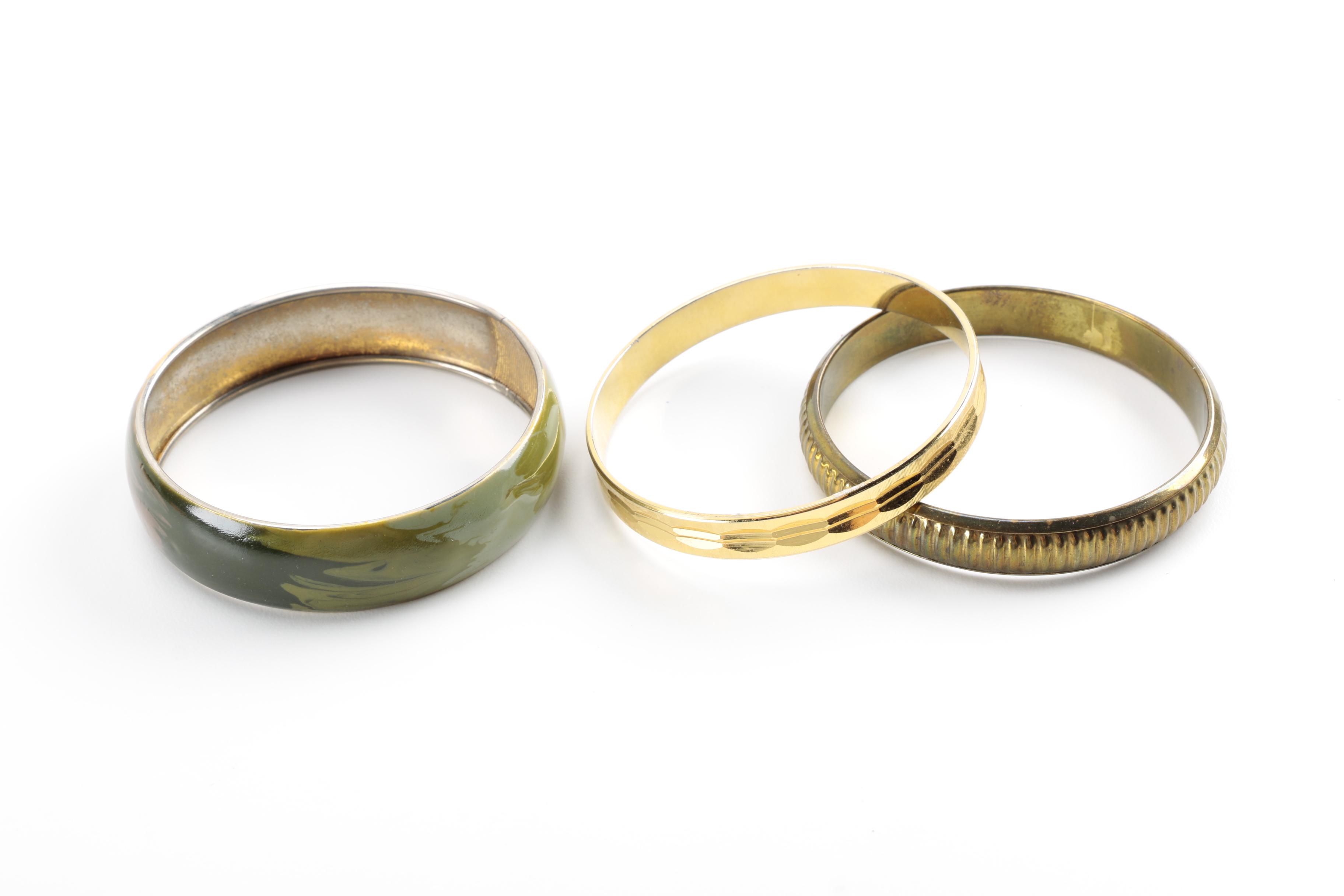 Generous Assortment of Bangle Bracelets