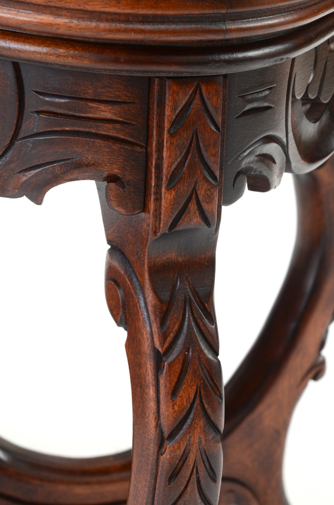 Vintage Book Matched Veneer Top Coffee Table