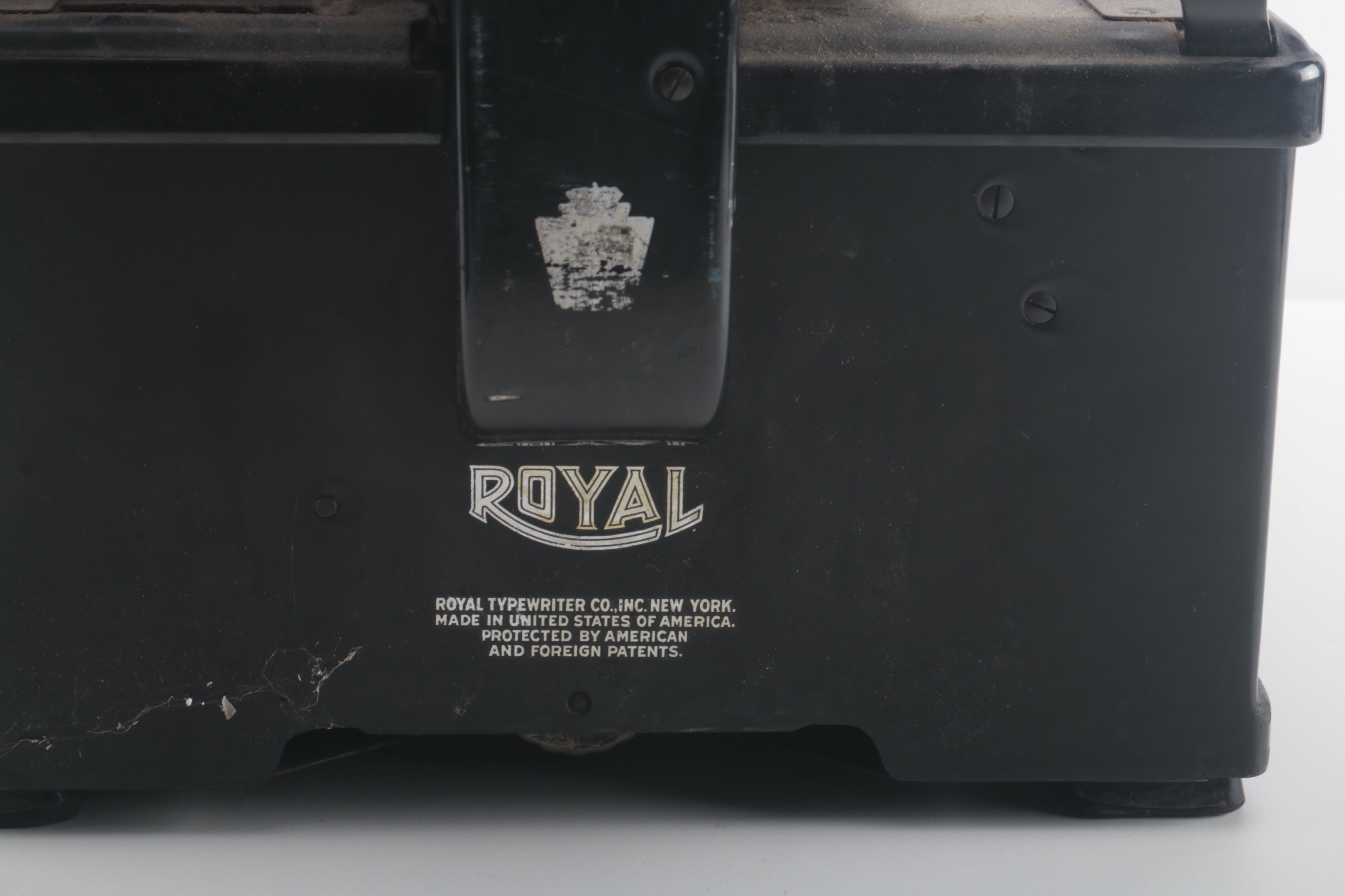 Vintage Royal Typewriter