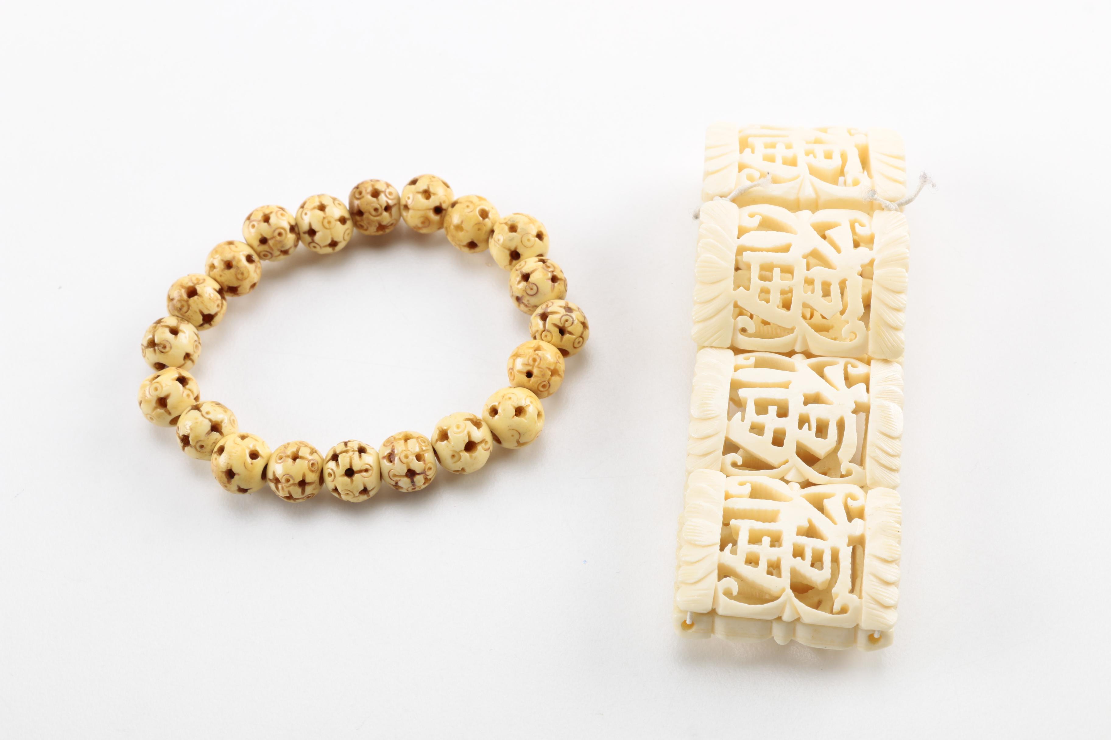 Assorted Bracelets and Brooches