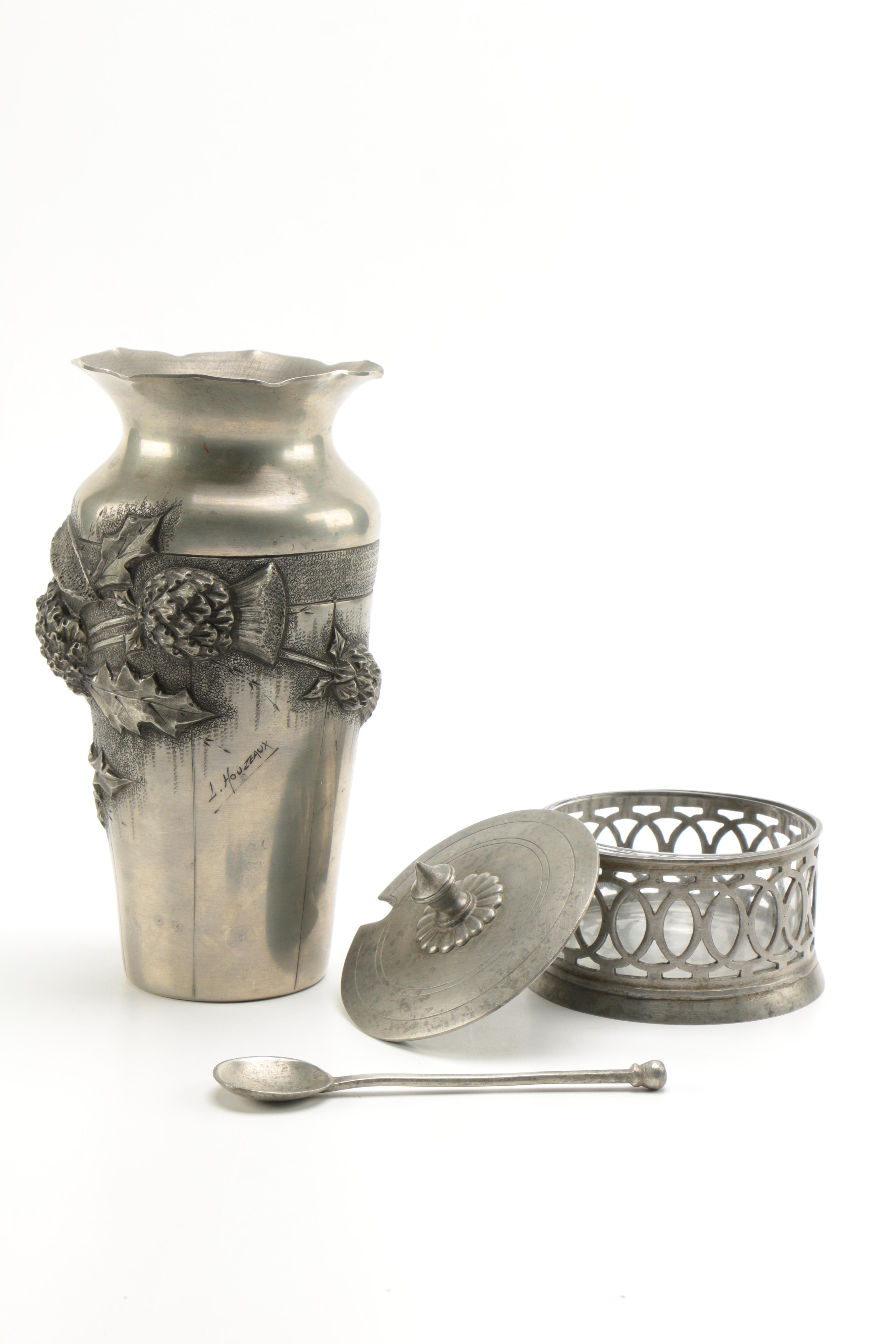 Decorative Pewter Assortment