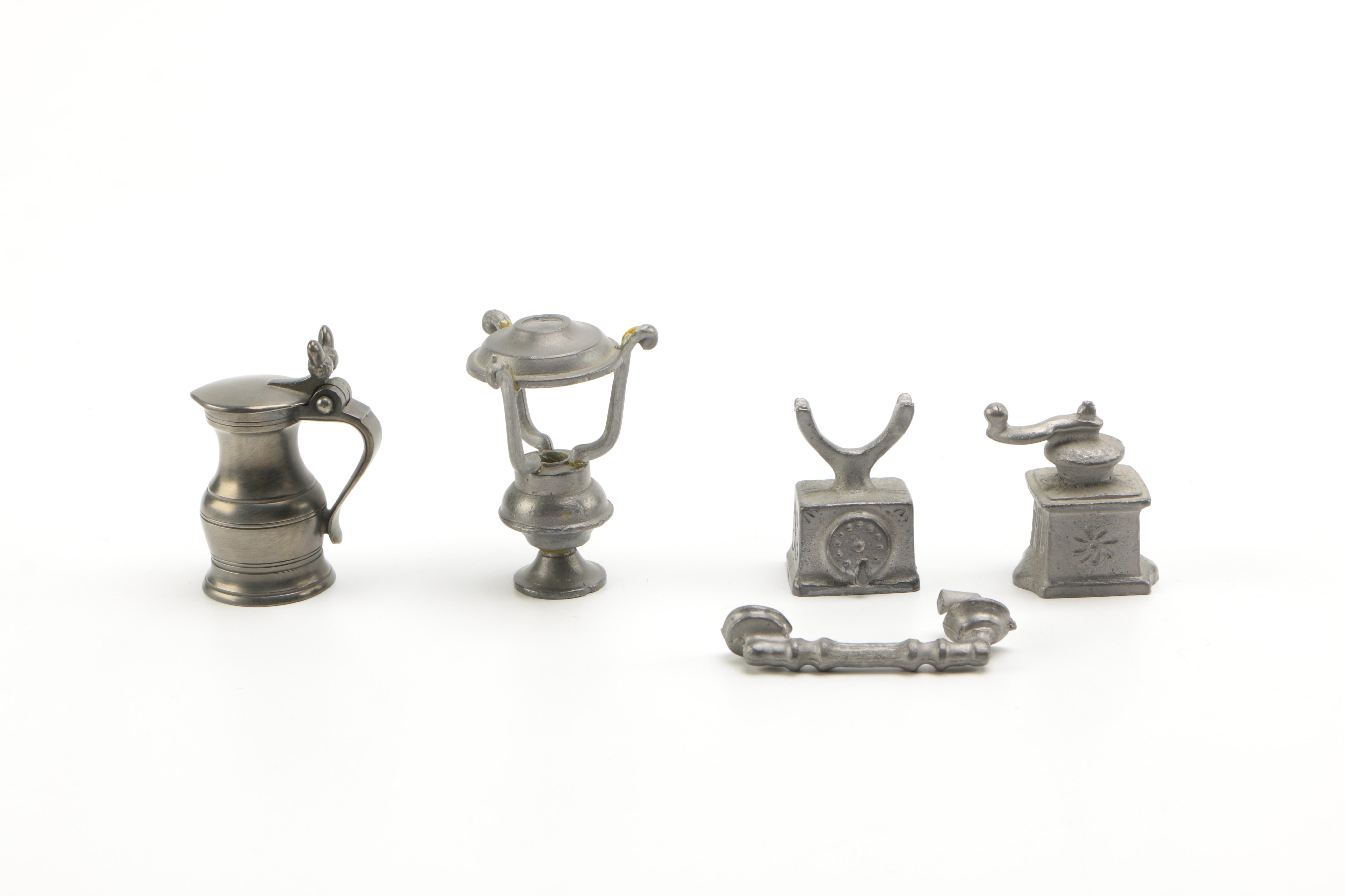 Decorative Pewter Assortment