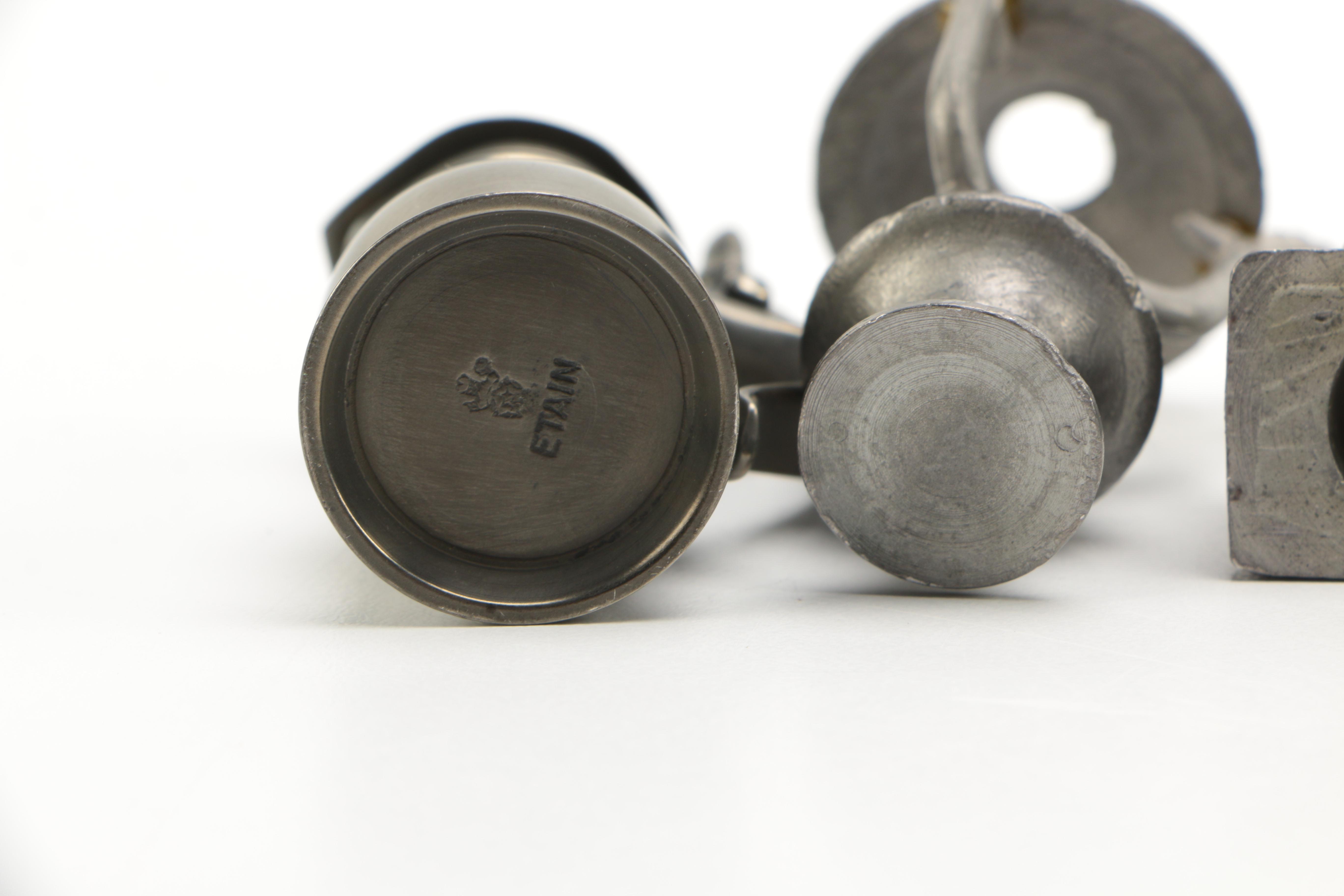 Decorative Pewter Assortment