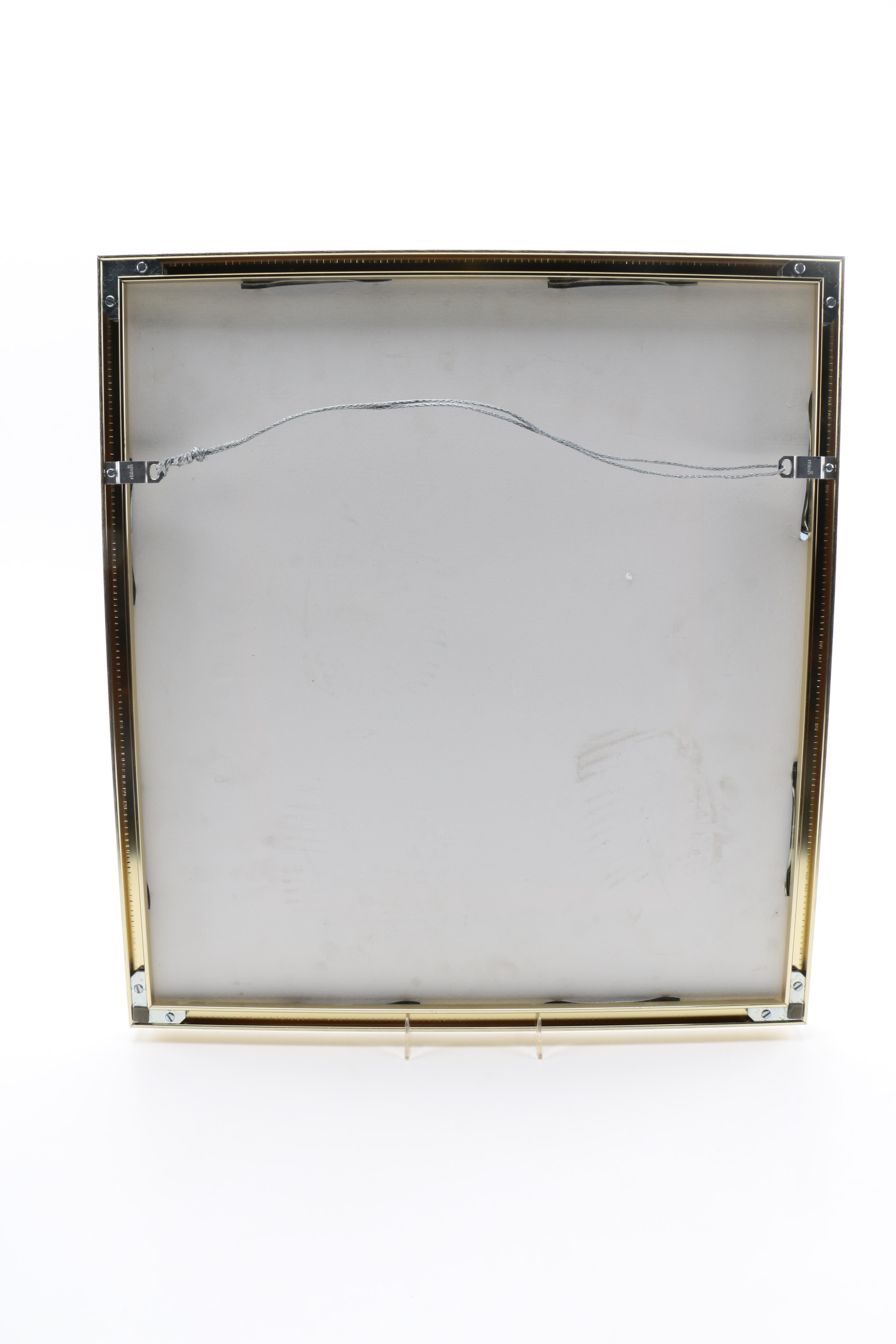 William T. Livesay Limited Edition Aquatint Etching "Sunlit Tree"