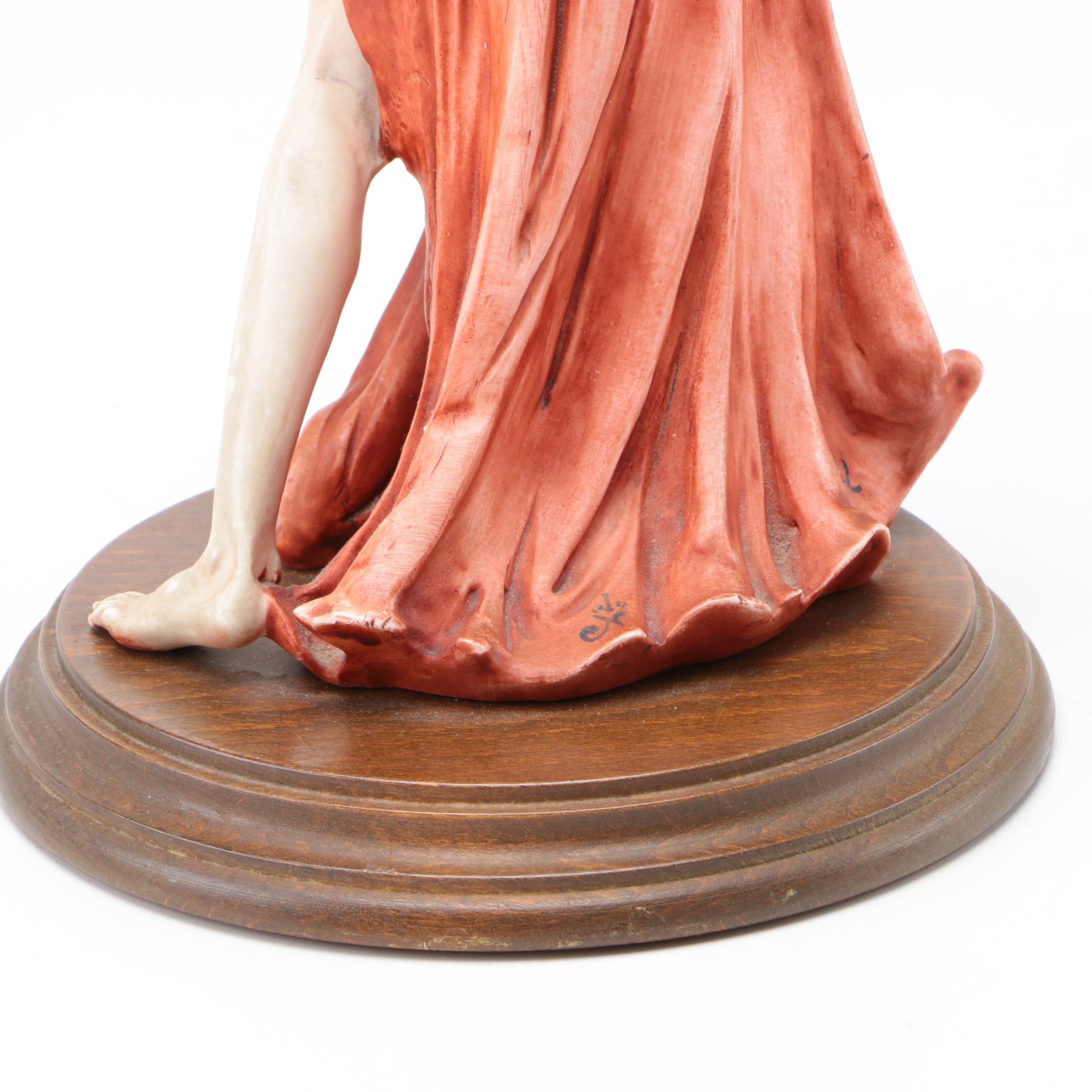 Vintage Capodimonte Giuseppe Armani "Gypsy Dancer Girl" Figurine