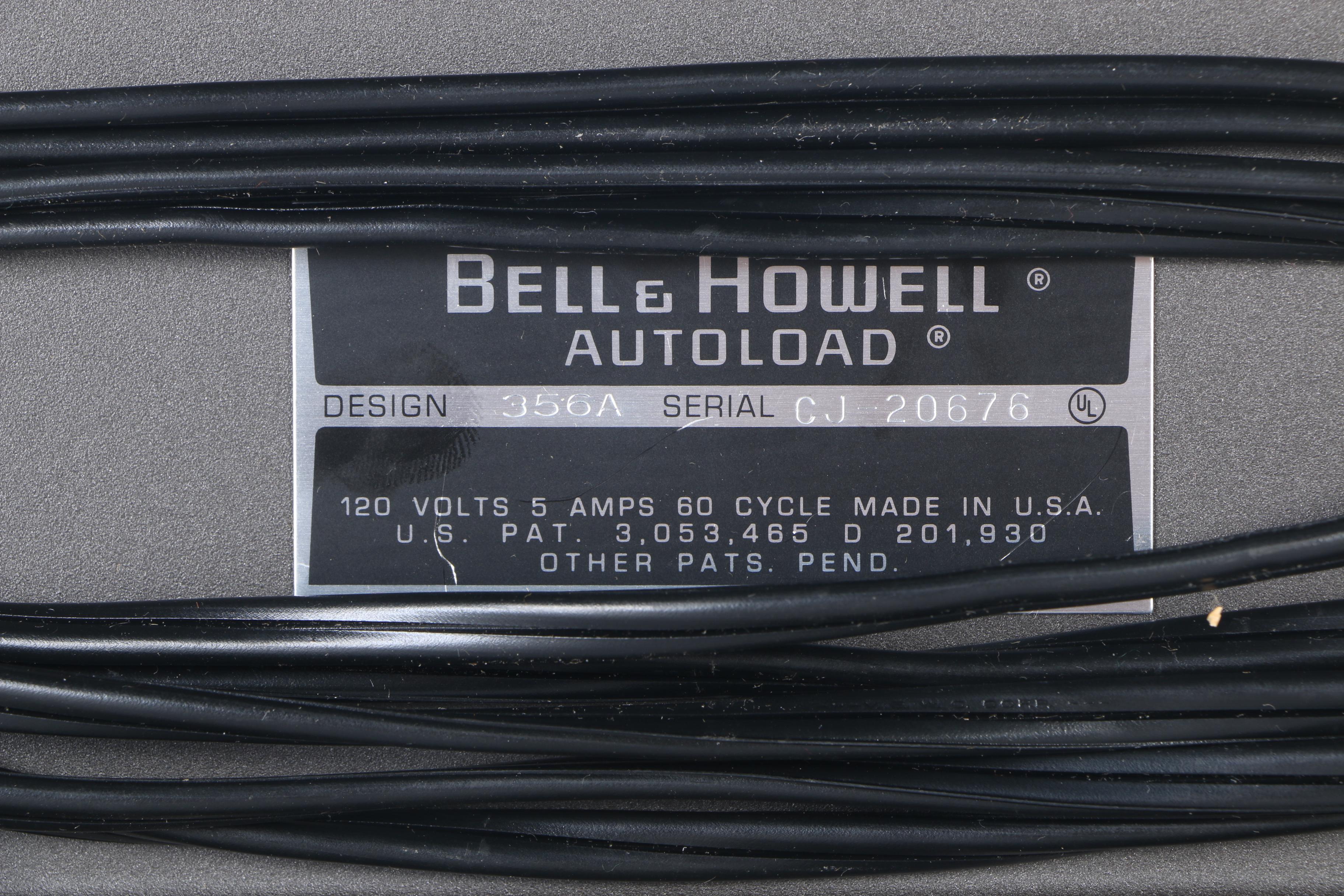 Bell and Howell Autoload Super 8 Movie Projector