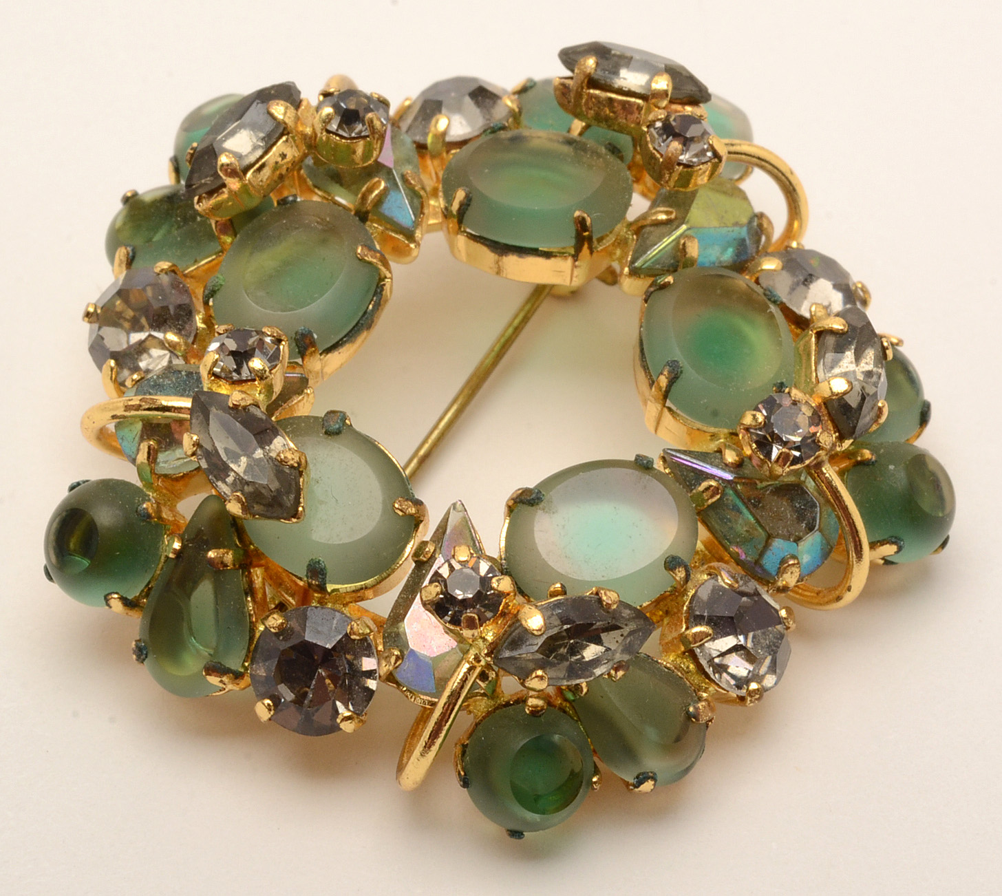 Miriam Haskell, Austrian and Unsigned Costume Brooches