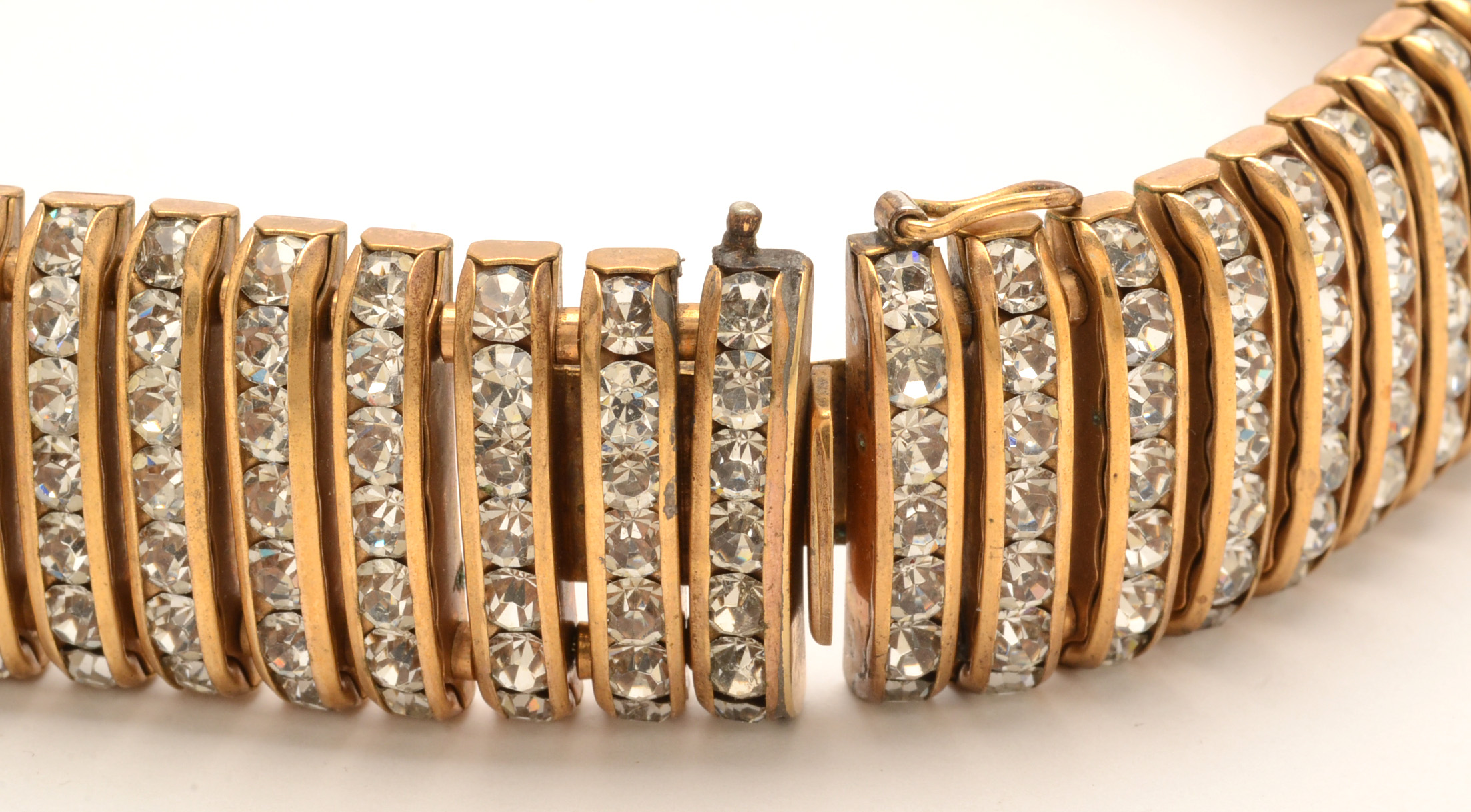 Vintage Costume Omega Choker and Bracelet