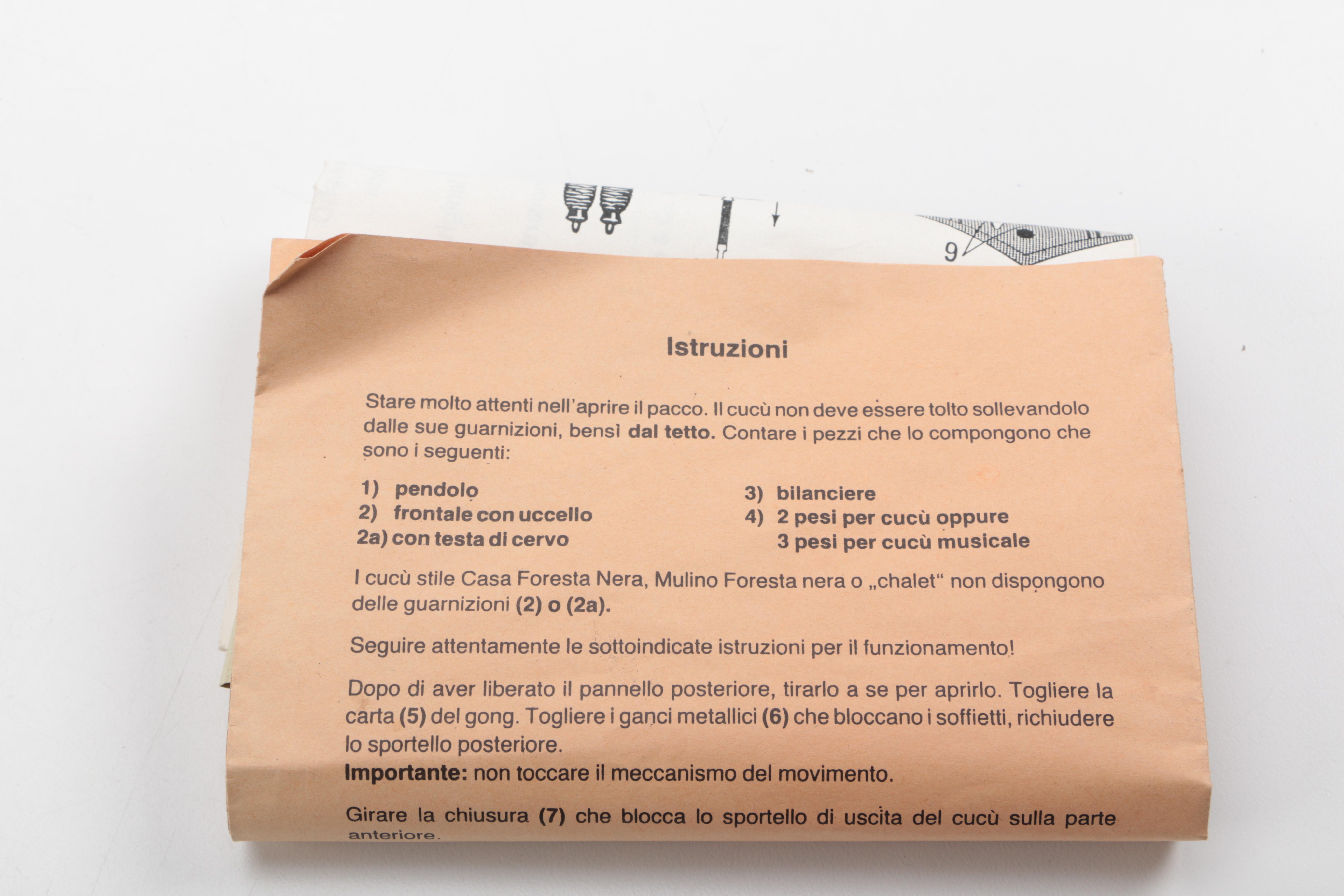 West German Cuckoo Clock