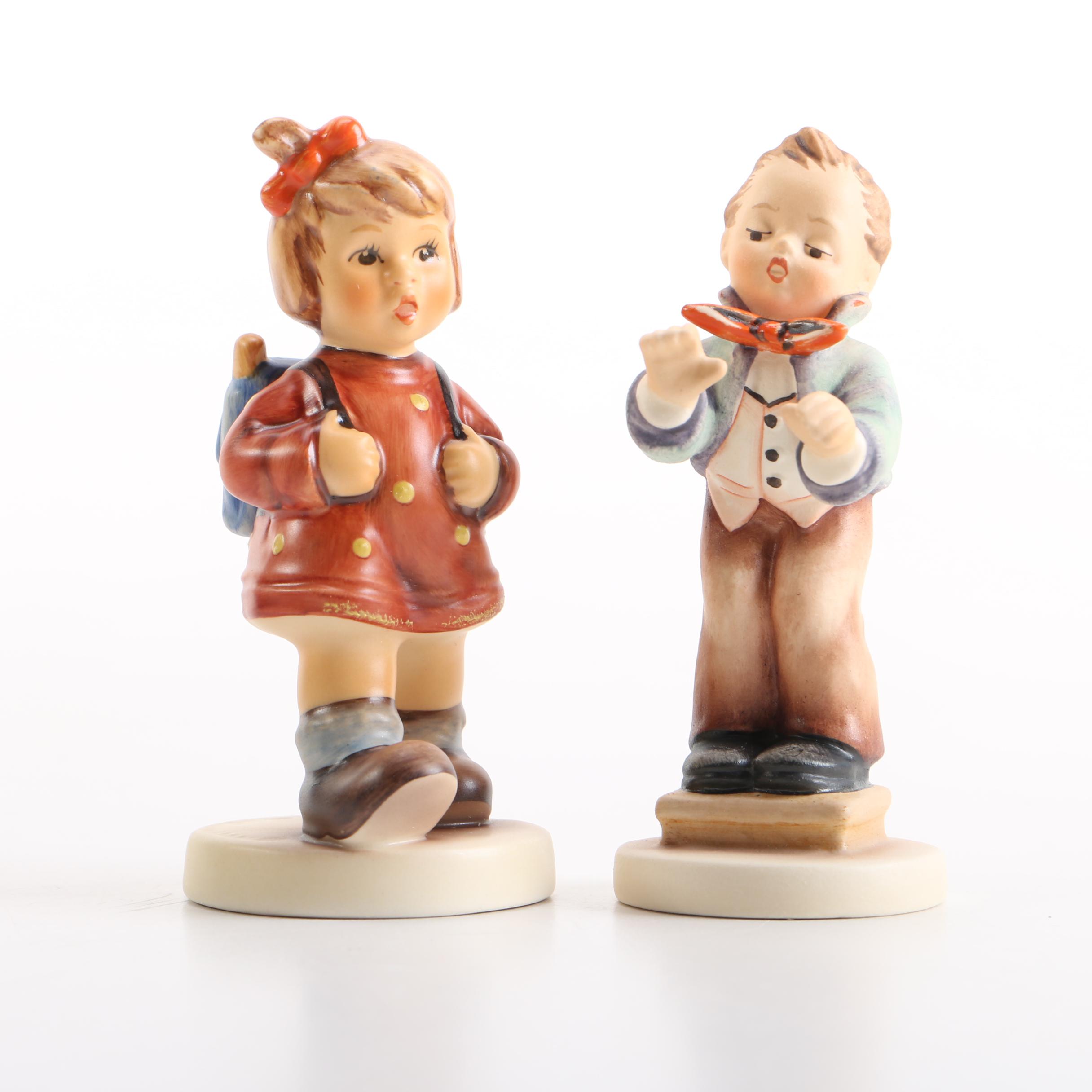 Hummel Figurines Including "The Kindergartner"