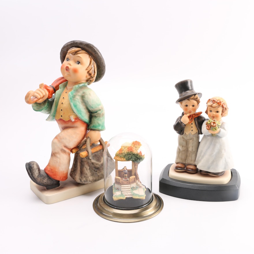 Three Assorted Hummel Figurines