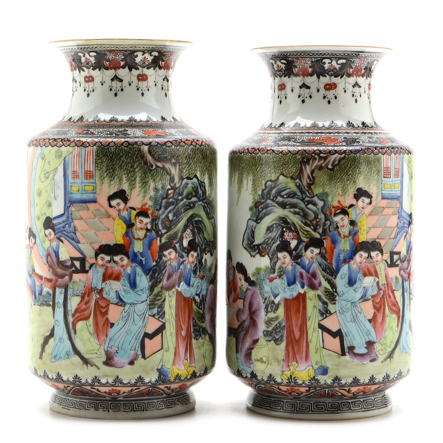 Pair of Chinese Vases