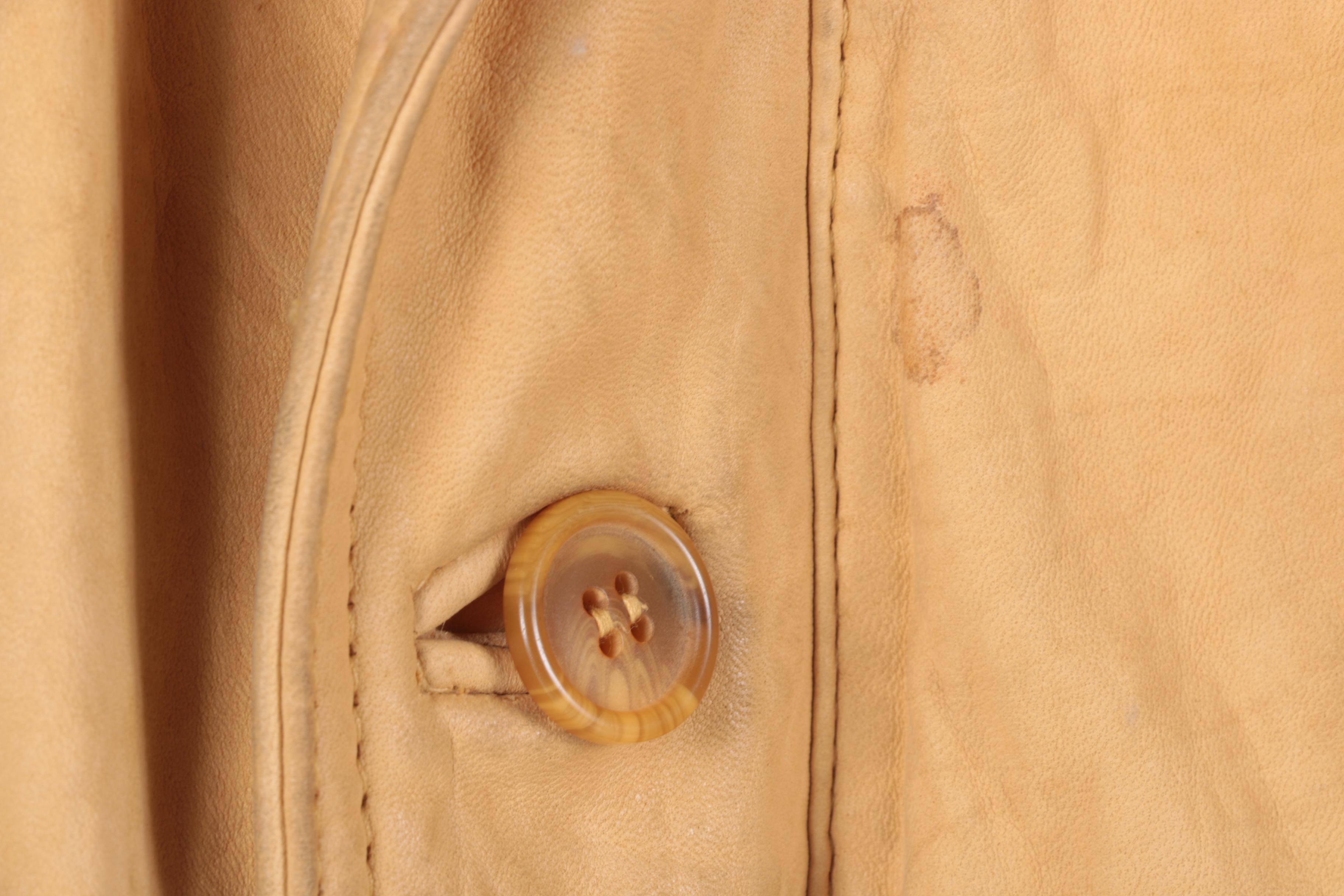 Durkee's Express Leather Flight Jacket and Philippe Monet Leather Jacket