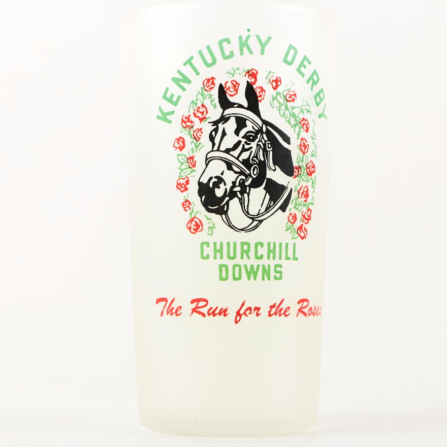 1953 Kentucky Derby Mint Julep Glass