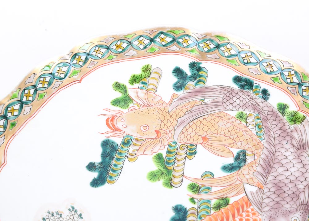 Koi Fish Plates