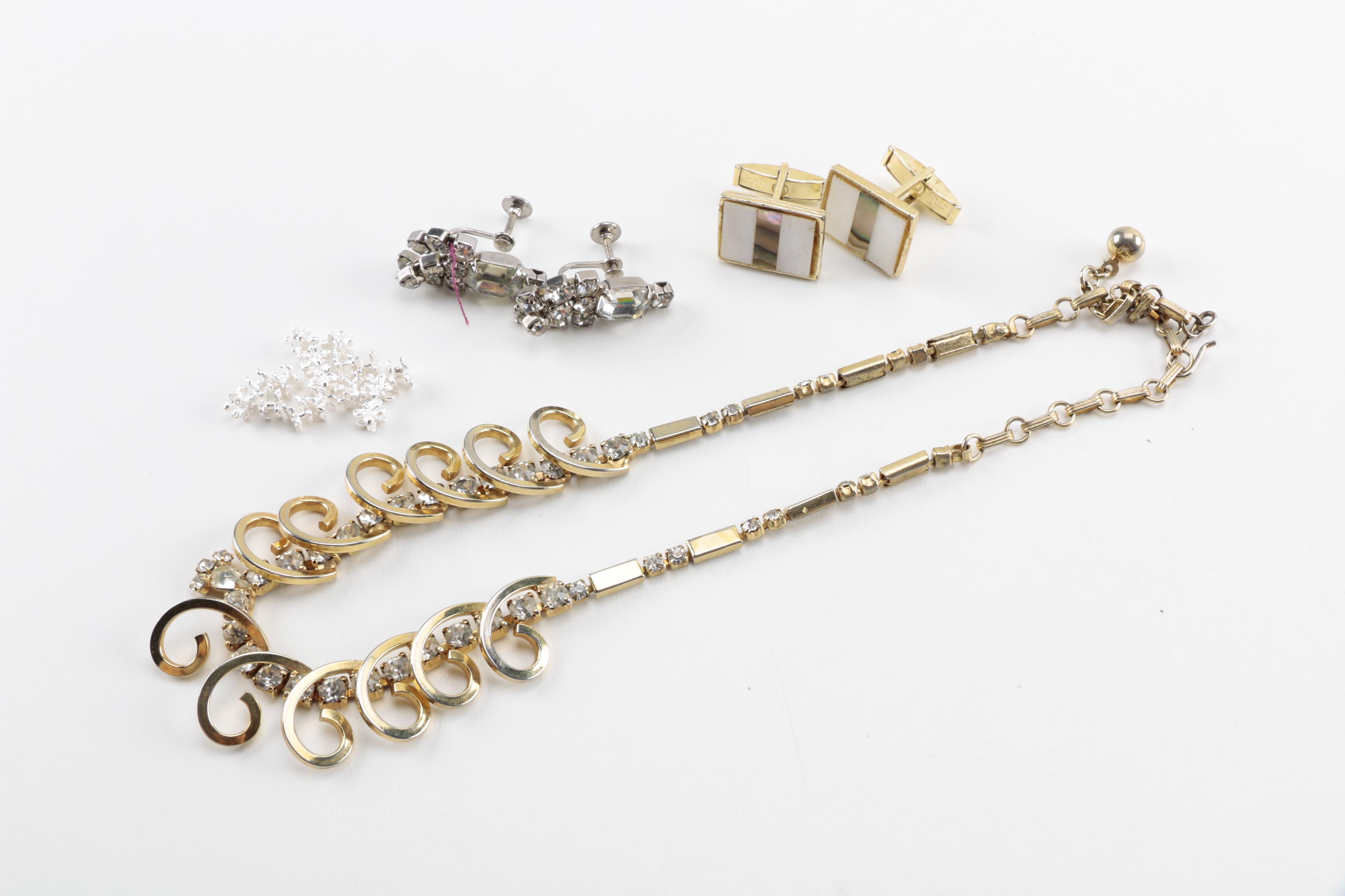 Assorted Costume Jewelry Including Coro