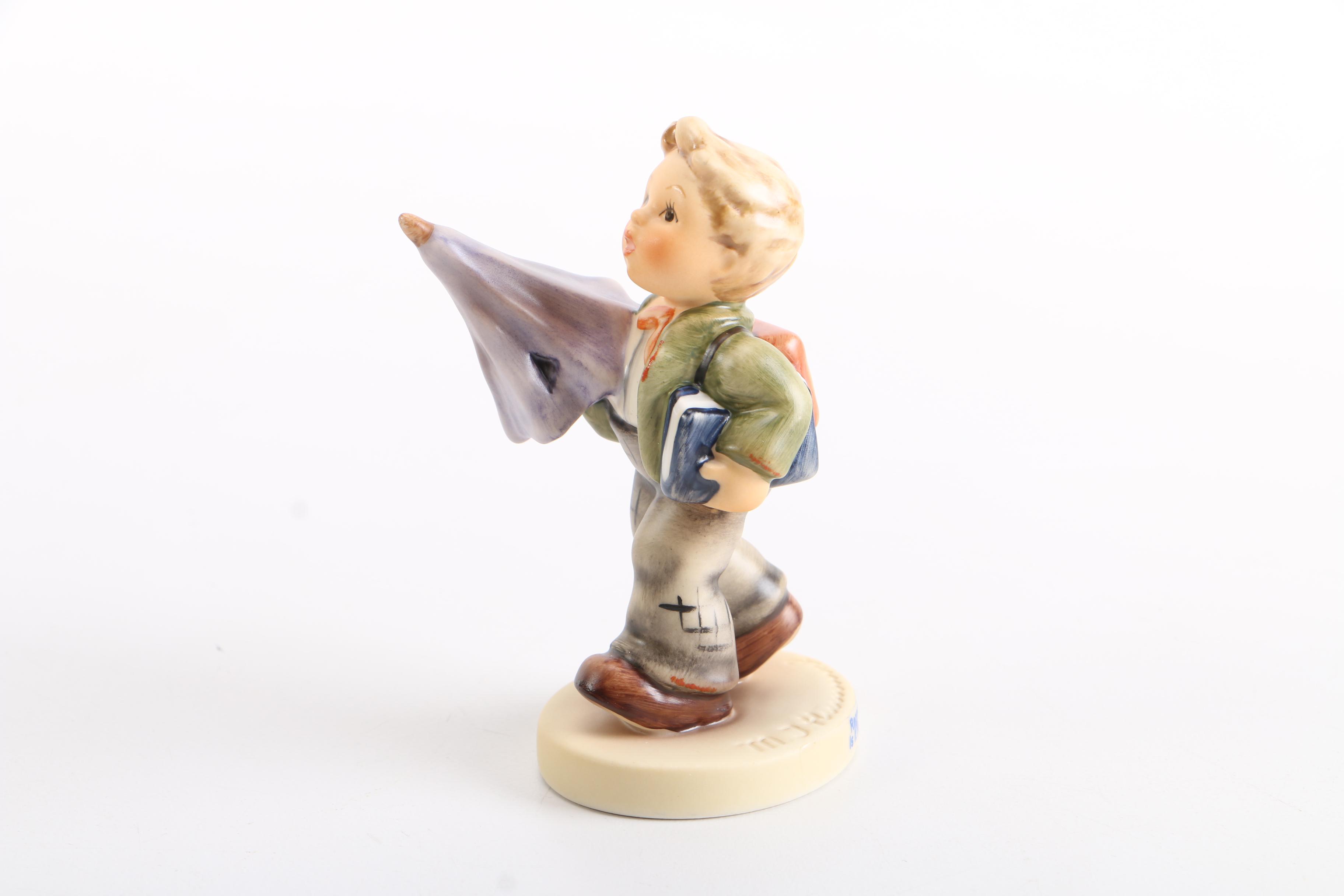 Hummel Figurines Including "Is It Raining?"