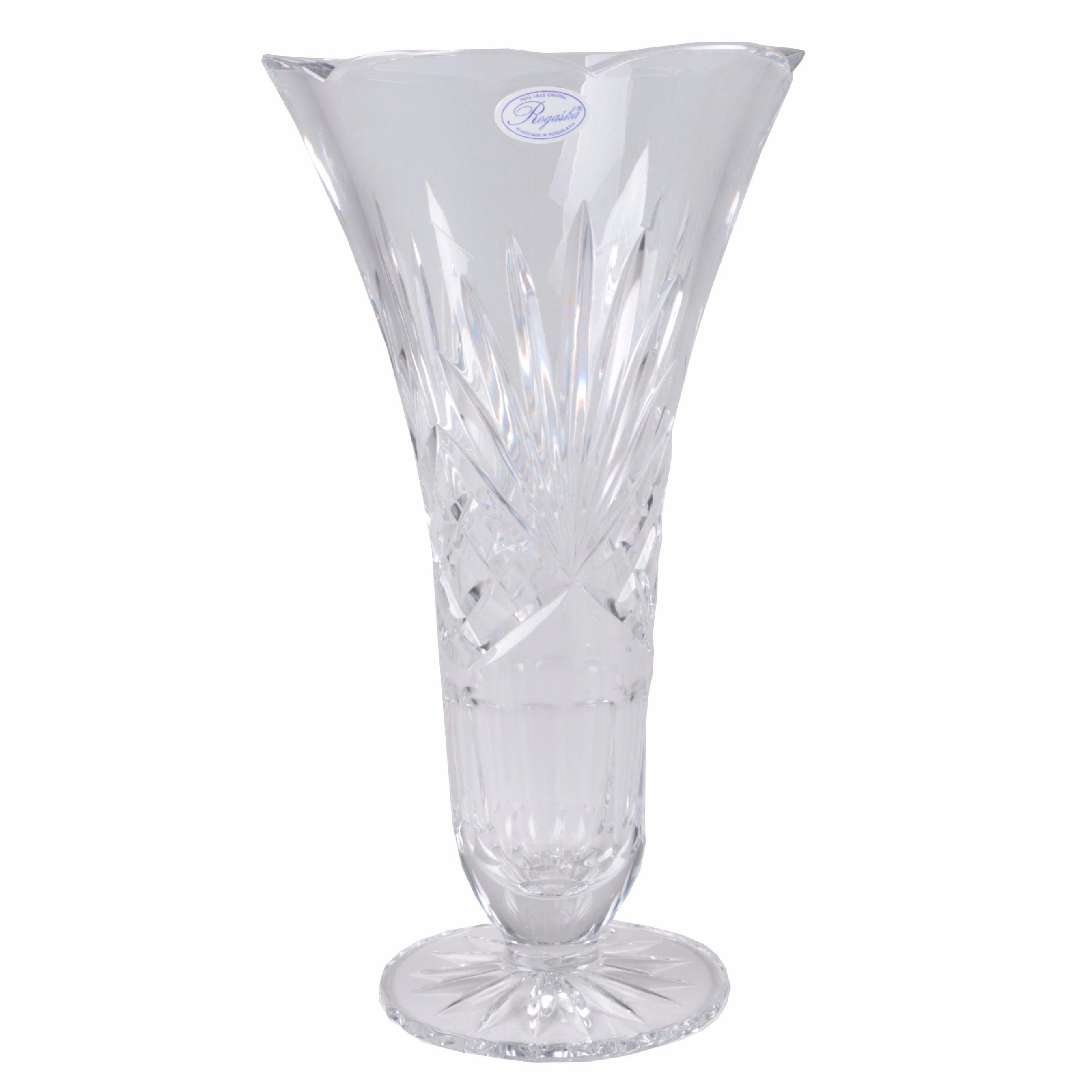 Decorative Rogaska Crystal Vase