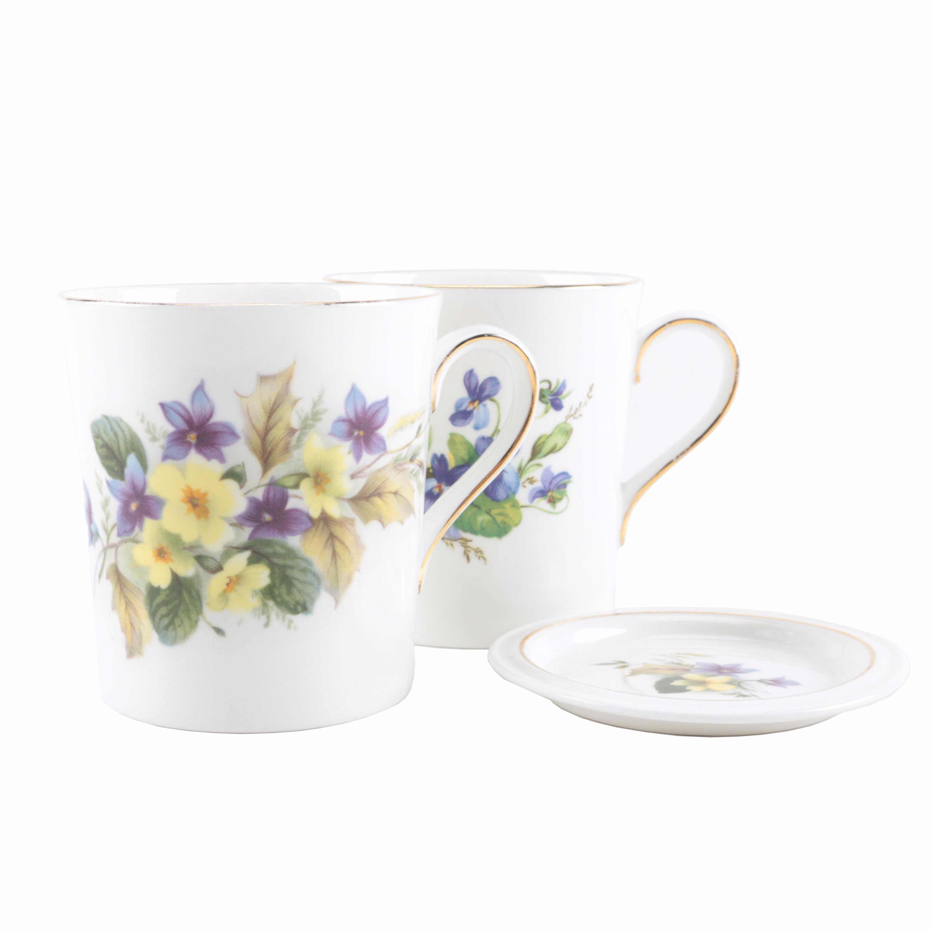 Oakley China Teacups and Saucers